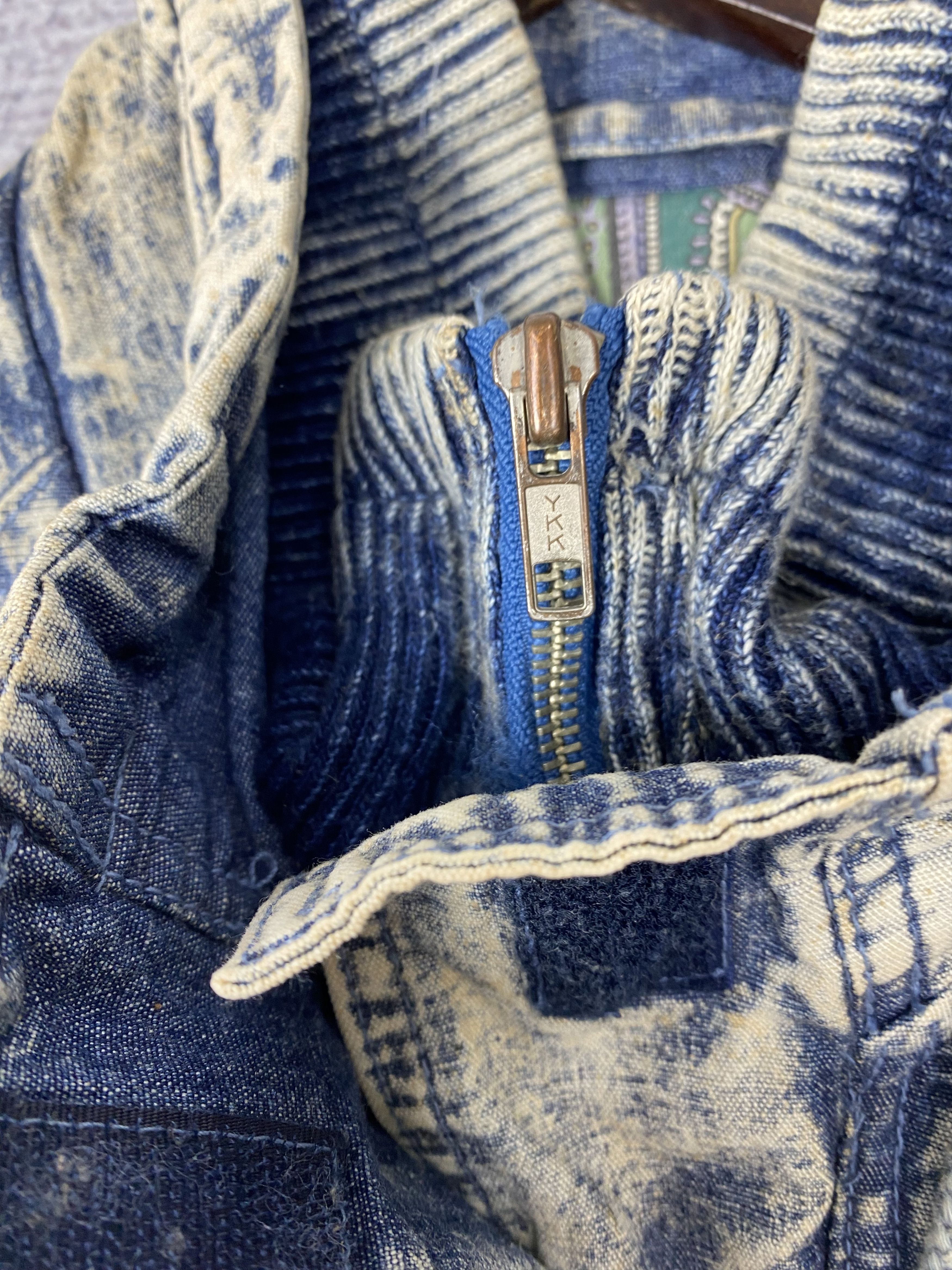 Designer Vintage East West Denim Long Jacket Size US S / EU 44-46 / 1 - 3 Thumbnail