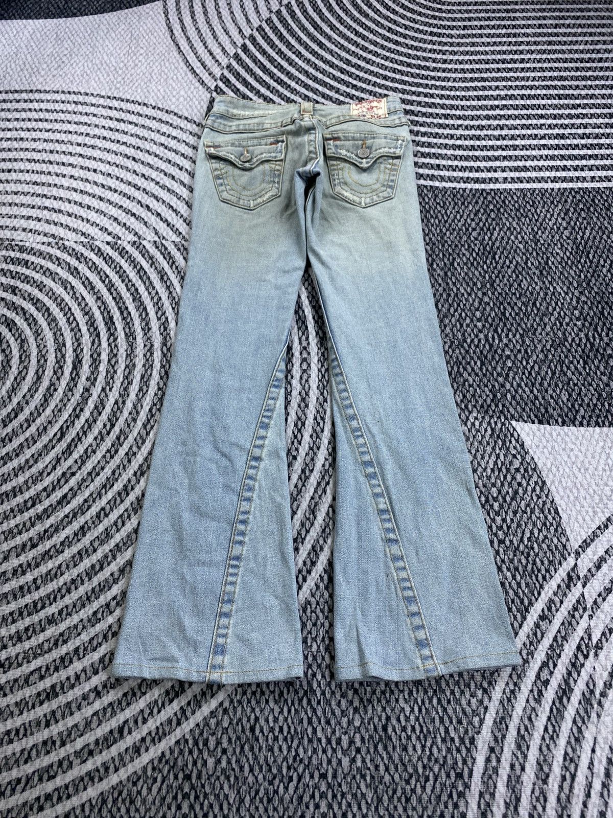 True Religion Vintage True Religion Flared Denim Jeans Size 26" / US 2 / IT 38 - 2 Thumbnail