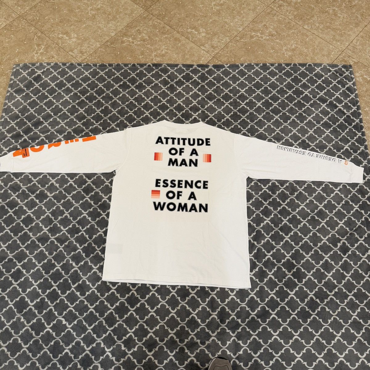Heron Preston Heron Preston White Graphic KK HERONS JERSONE Size US XL / EU 56 / 4 - 4 Thumbnail