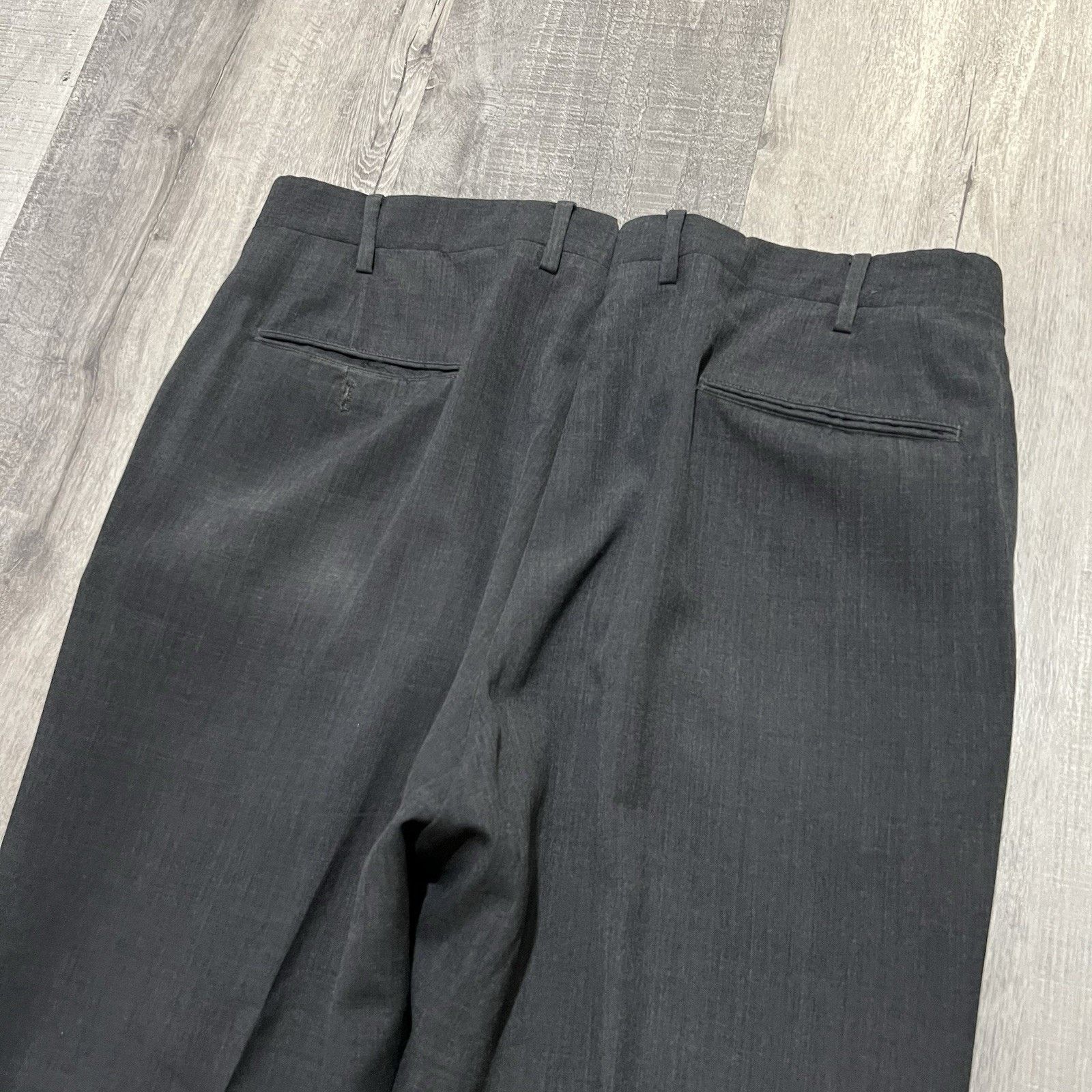 Brooks Brothers VTG Brooks Brothers 346 Trouser Pants Sharkskin Dress Pants Size US 35 - 4 Thumbnail