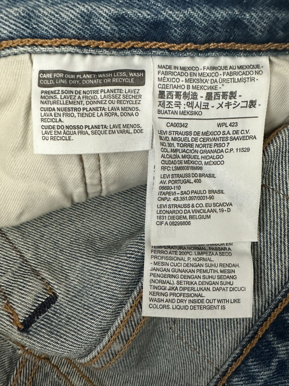 (B).Stroy × DENIM TEARS Denim Tears x (B)stroy Denim Size US 32 / EU 48 - 5 Thumbnail
