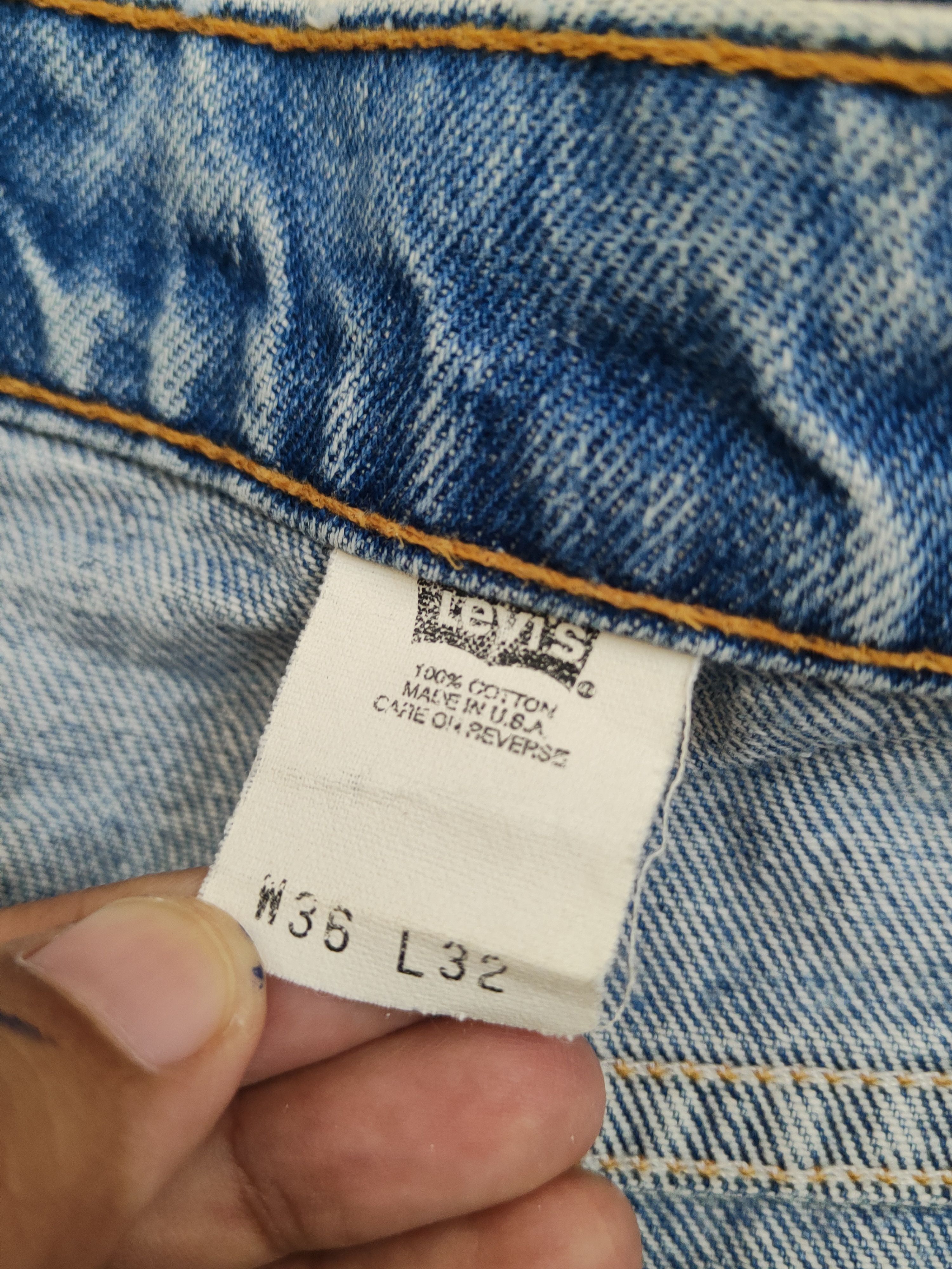 Levi's Levi's Blue Distressed Ripped denim Jeans #W1701 Size US 36 / EU 52 - 16 Thumbnail
