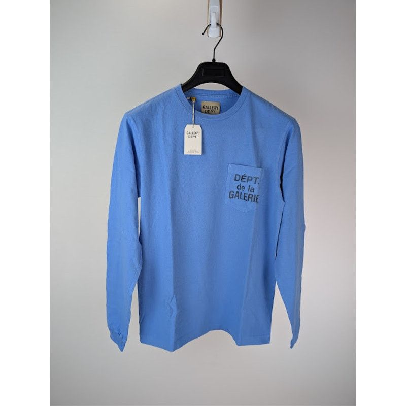 Gallery Dept. o1rshd1 Dept De La Galerie Long-Sleeve T-Shirt in Blue Size US S / EU 44-46 / 1 - 9 Thumbnail