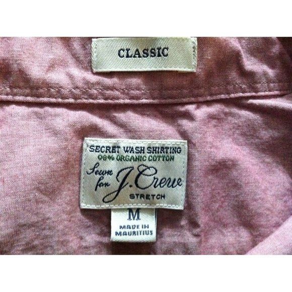 J.Crew NWT 64.50 J.CREW MENS NEW 98%ORGANIC COTTON SHIRT SIZE:M Size US M / EU 48-50 / 2 - 3 Thumbnail