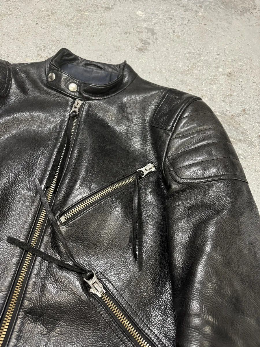 Acne Studios AW2011 Acne Studios Padded Multi Zips Biker Calf Leather Jacket Size US S / EU 44-46 / 1 - 9 Thumbnail