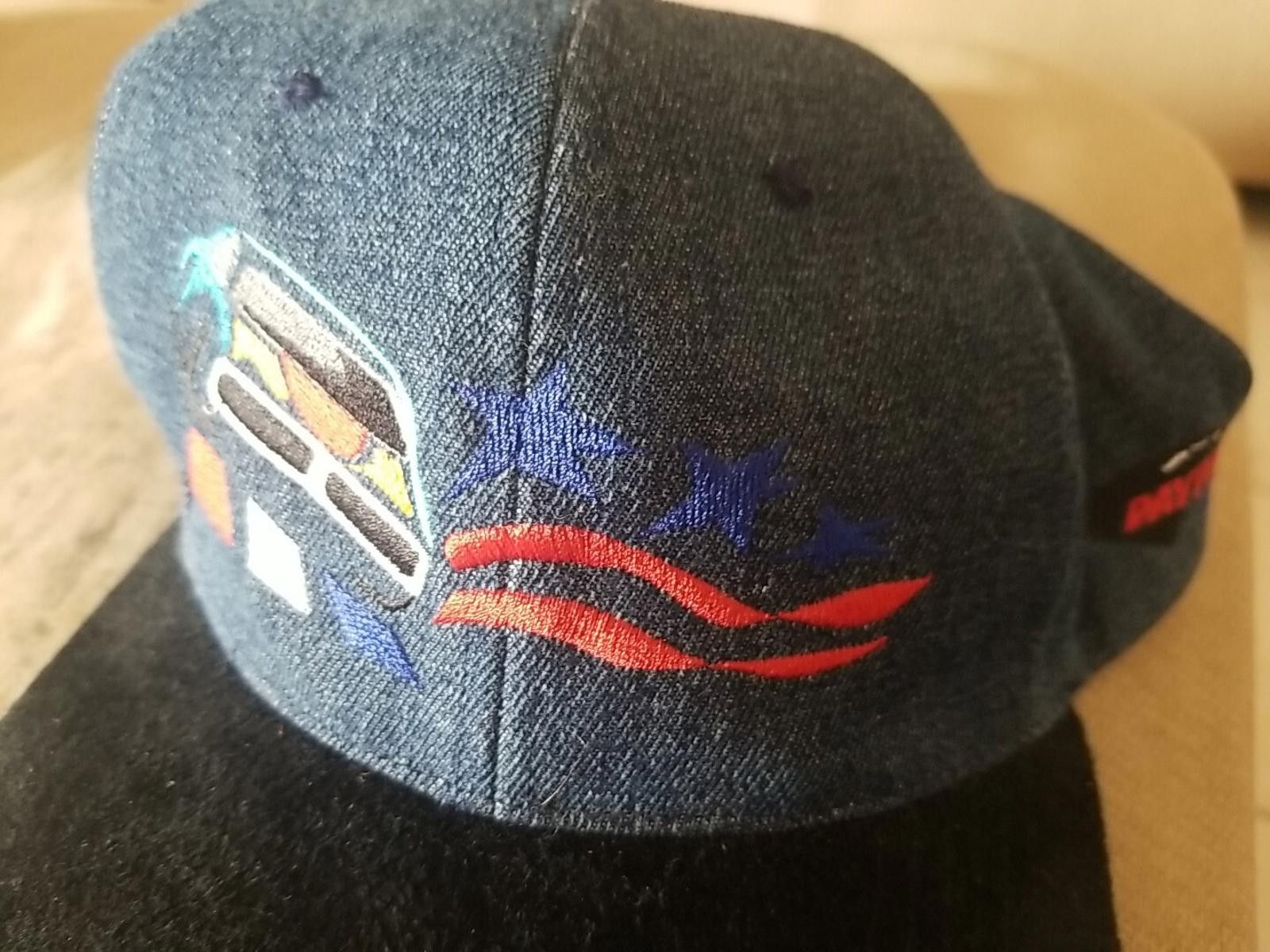 The Unbranded Brand Vtg Daytona USA International Speedway Snapback Hat NASCAR Size ONE SIZE - 6 Thumbnail