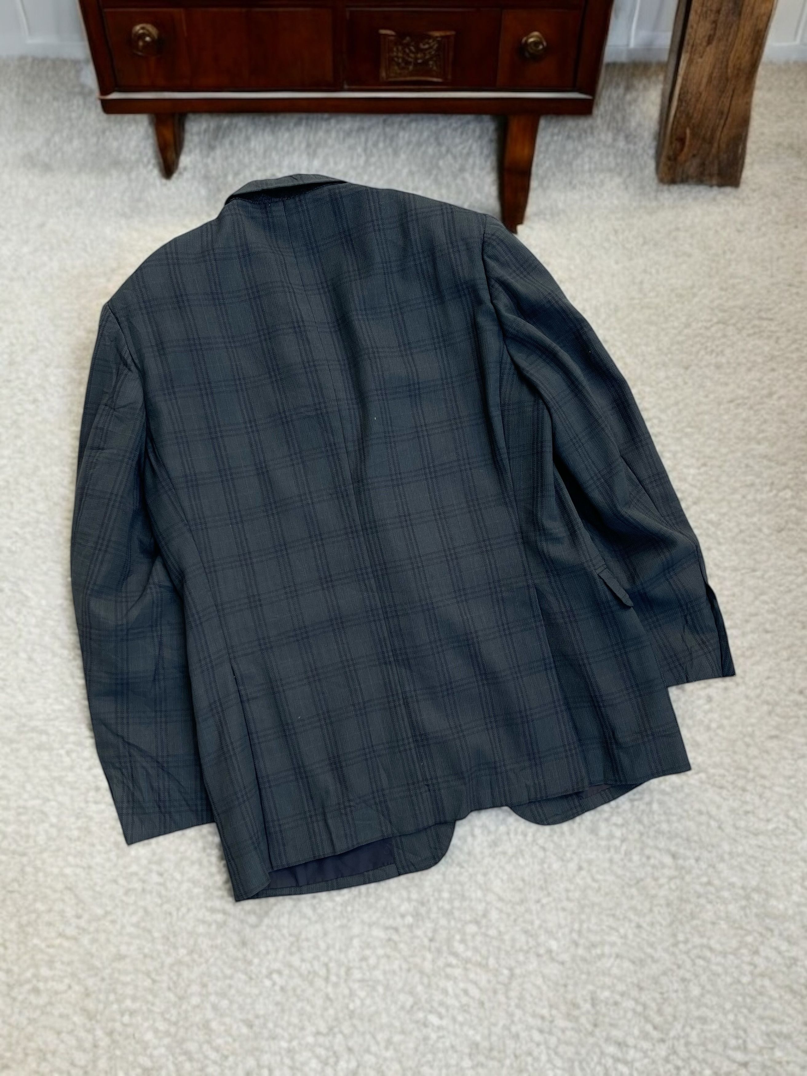 Christian Dior Monsieur 🔥Vintage Christian Dior Men's Plaid Single Breasted Blazer Size US M / EU 48-50 / 2 - 3 Thumbnail