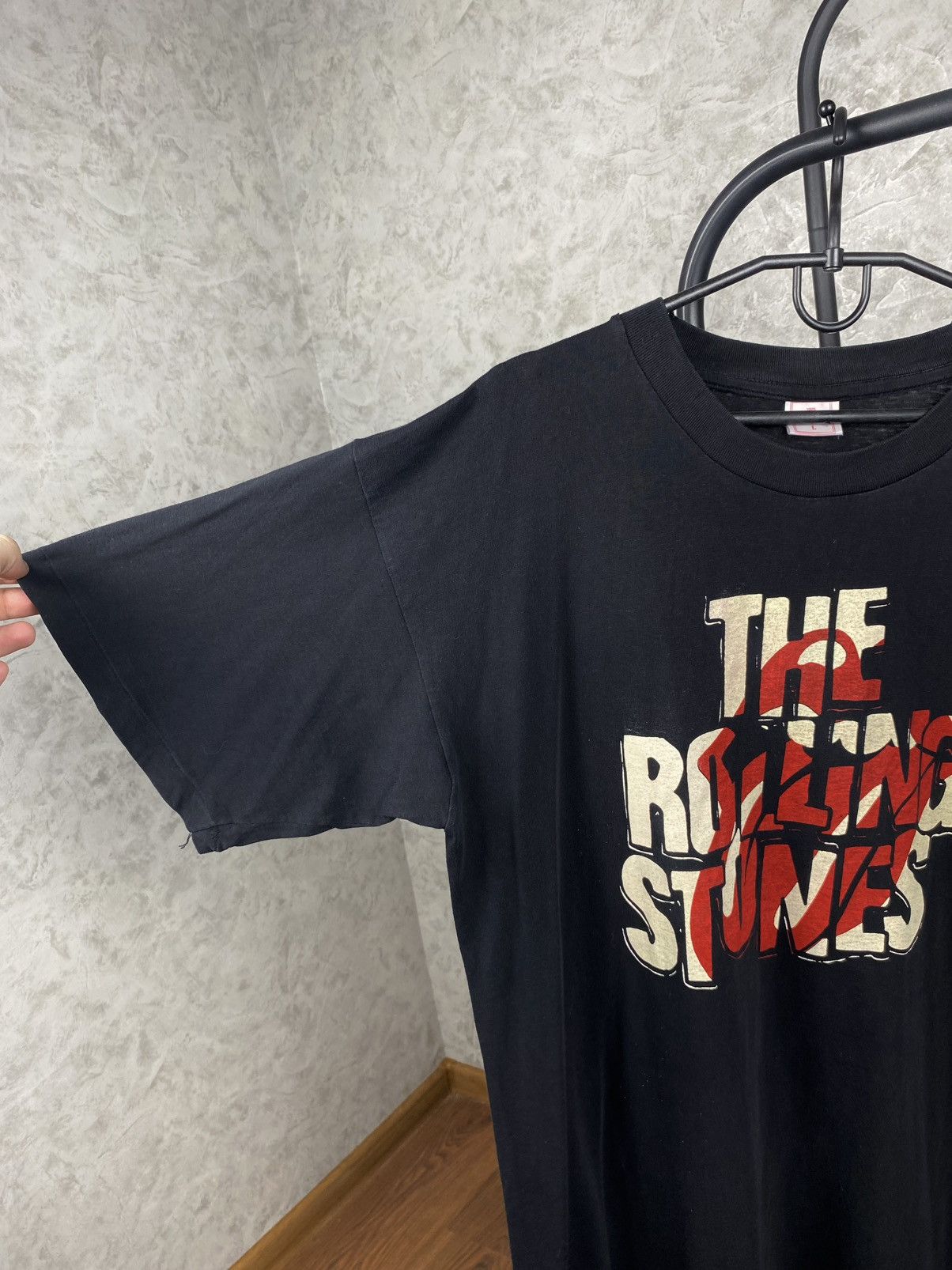 Band Tees × The Rolling Stones Vintage 90’s The Rolling Stones Single Stitch T-Shirt Size US L / EU 52-54 / 3 - 6 Thumbnail