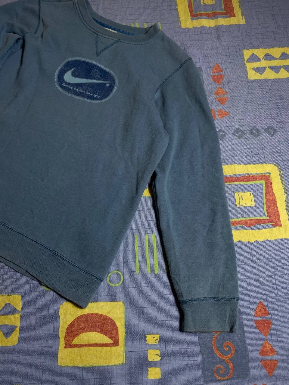 Nike Vintage Nike Sweatshirt big logo Size US S / EU 44-46 / 1 - 3 Thumbnail