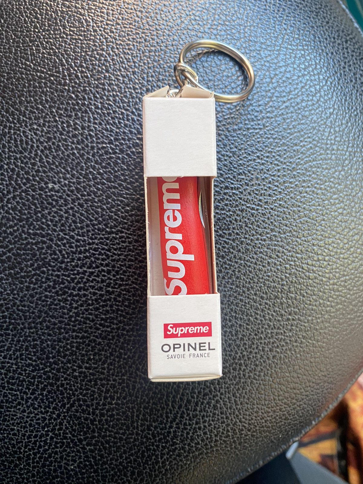 Supreme Supreme Opinel No. 4 Knife Keychain Red Size ONE SIZE - 1 Thumbnail