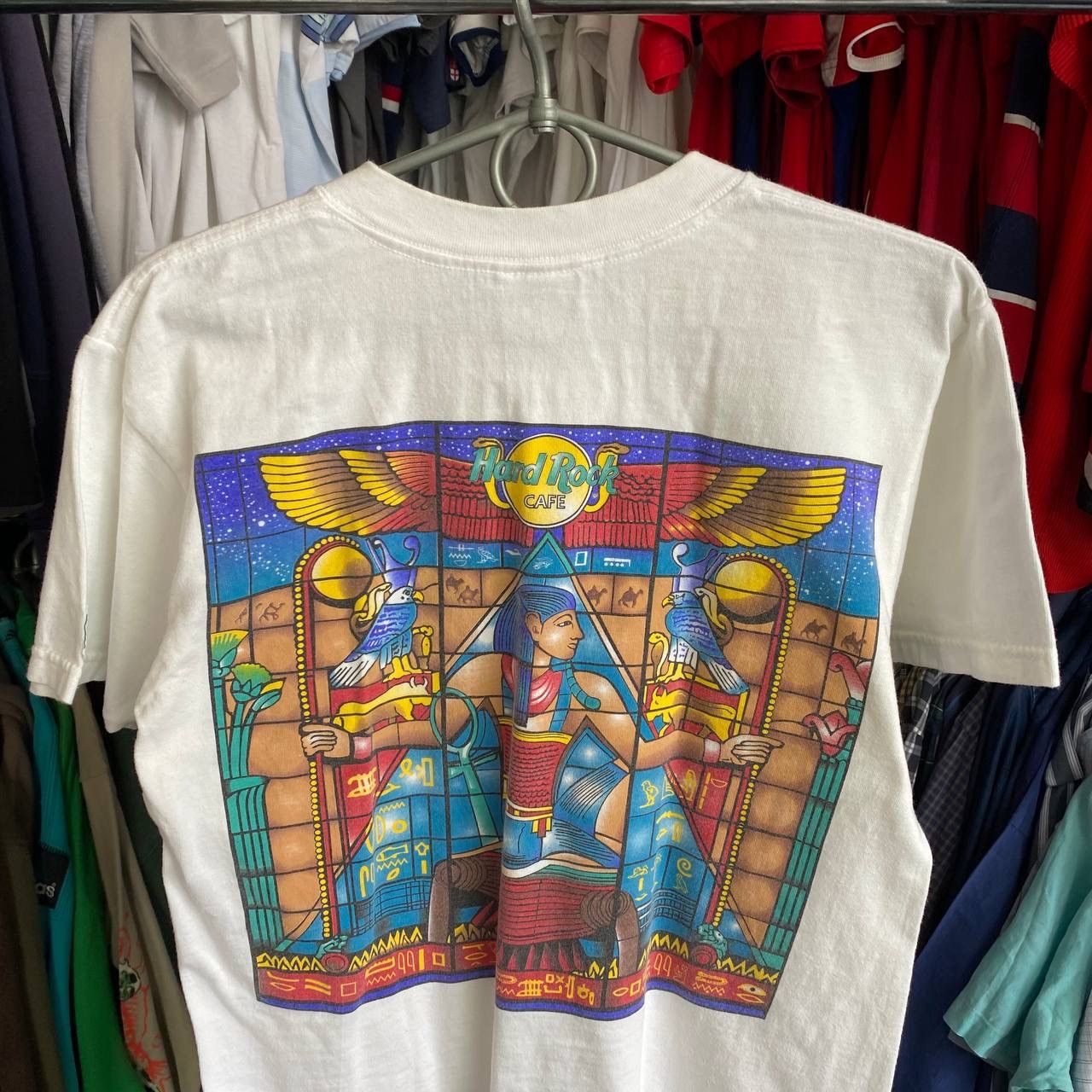 Hard Rock Cafe × Vintage Vintage Hard Rock Cafe Beach Big Graphjc logo tee Size US S / EU 44-46 / 1 - 2 Thumbnail