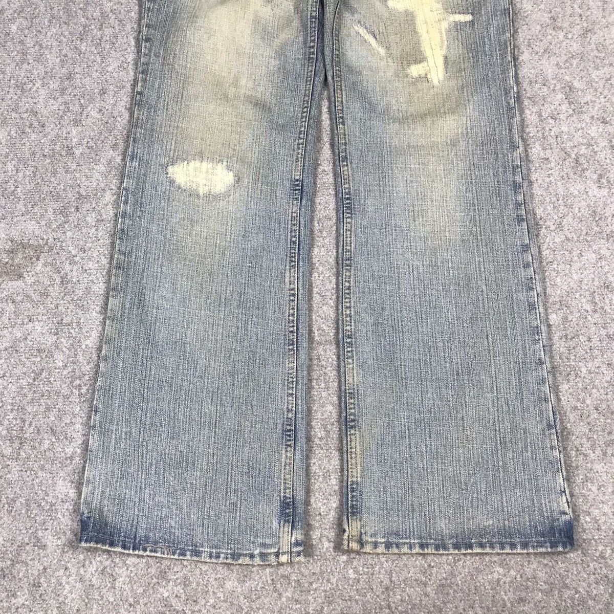 Japanese Brand SEMANTICDESIGN JAPAN DENIM BAGGY BOOT CUT PANTS Size US 32 / EU 48 - 2 Thumbnail
