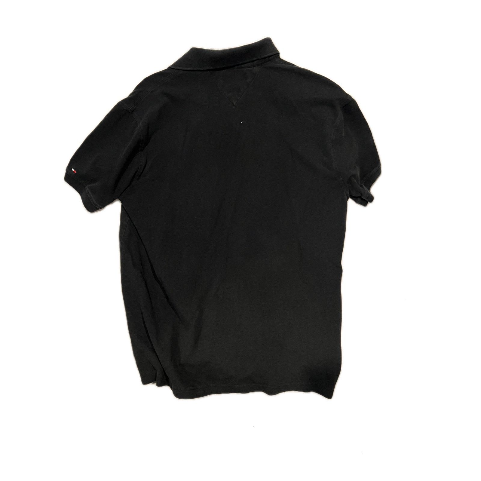 Tommy Hilfiger Tommy Hilfiger Black Polo Shirt Mens XL Size US XL / EU 56 / 4 - 2 Thumbnail
