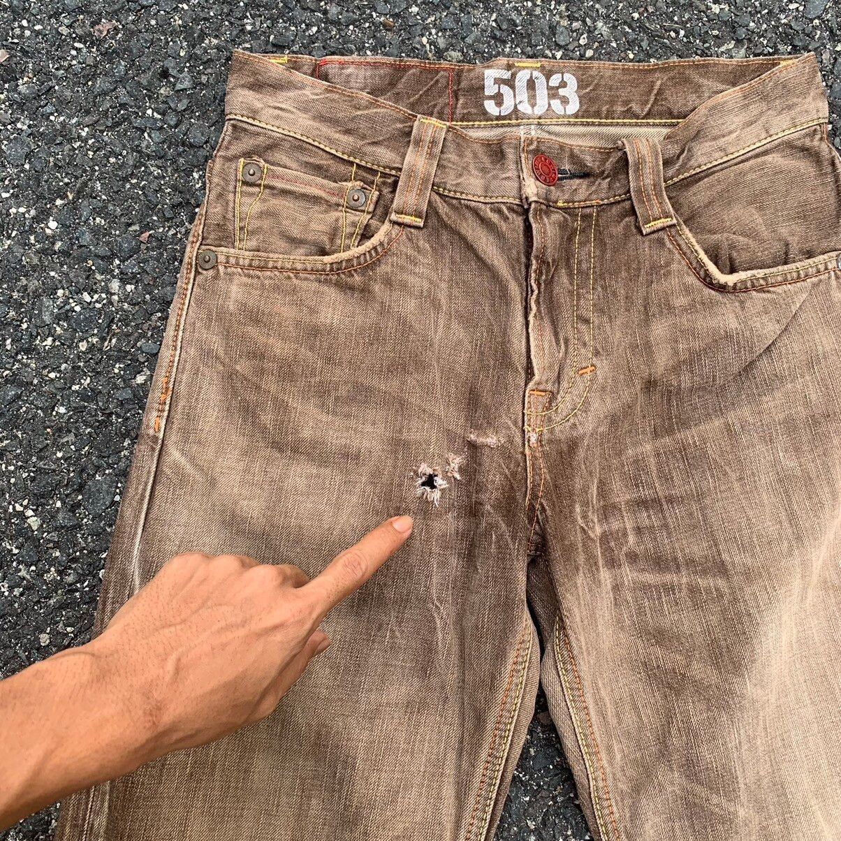 Japanese Brand ⚡️ FLASH SALE ⚡️ Vintage Edwin 503 Jeans Thunderstorm Pants Size US 28 / EU 44 - 6 Thumbnail