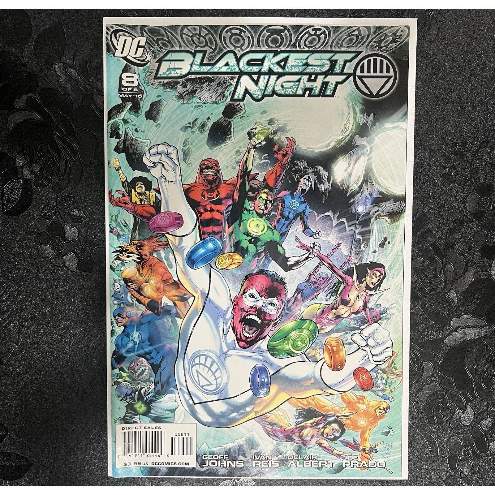 DC Comics Blacket Night # 8 of 8 May 2010 DC Comics Size ONE SIZE - 1 Thumbnail