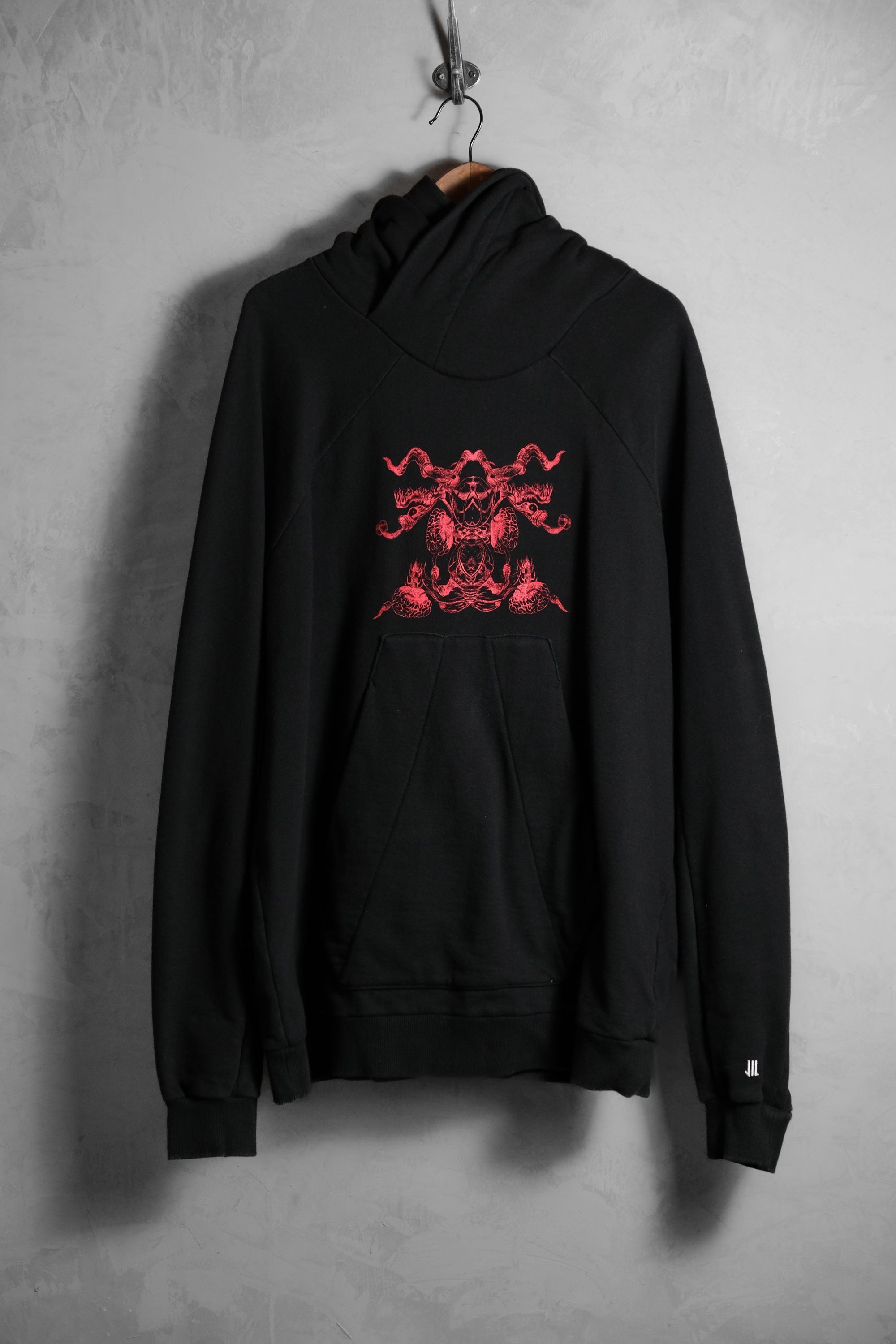 NILOS NILøS 17F/W Brain Squat Hoodie Sweatshirt Size US L / EU 52-54 / 3 - 1 Thumbnail