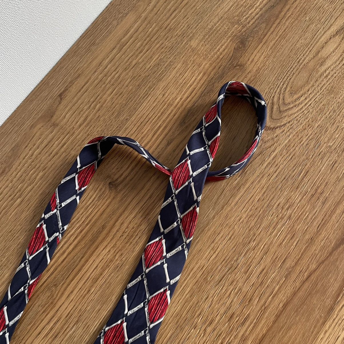 Celine Vintage Celine Paris Tie Silk Old Money Style USA 00s Size ONE SIZE - 5 Thumbnail