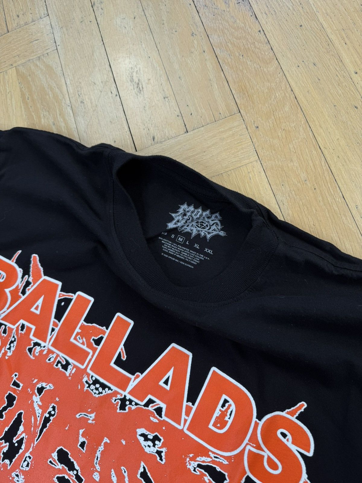 Ken Carson KEN CARSON “BALLADS MURDER” MORE CHAOS MERCH TEE Size US XL / EU 56 / 4 - 3 Thumbnail