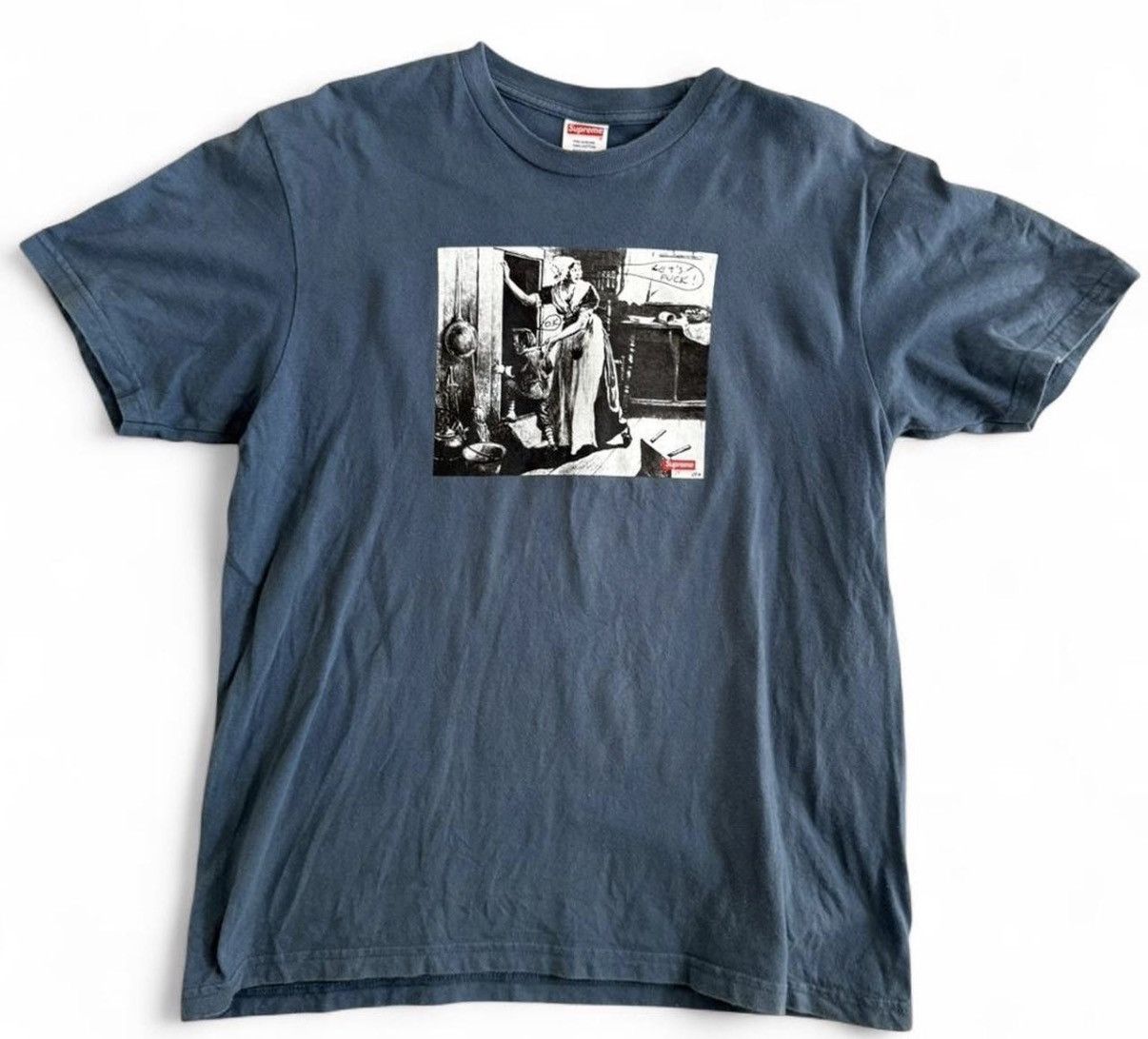 Supreme Supreme Mike Kelley hiding from Indians tee size medium Size US M / EU 48-50 / 2 - 1 Thumbnail