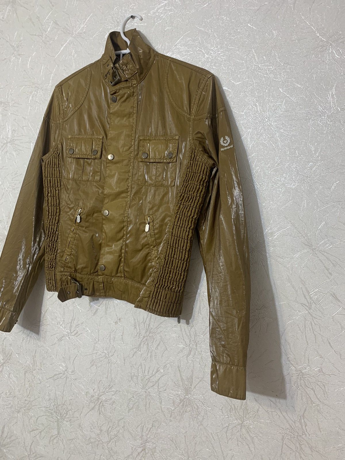 Belstaff Belstaff Gold Label Biker Gold Metallic Jacket Made In Italy Size M / US 6-8 / IT 42-44 - 2 Thumbnail