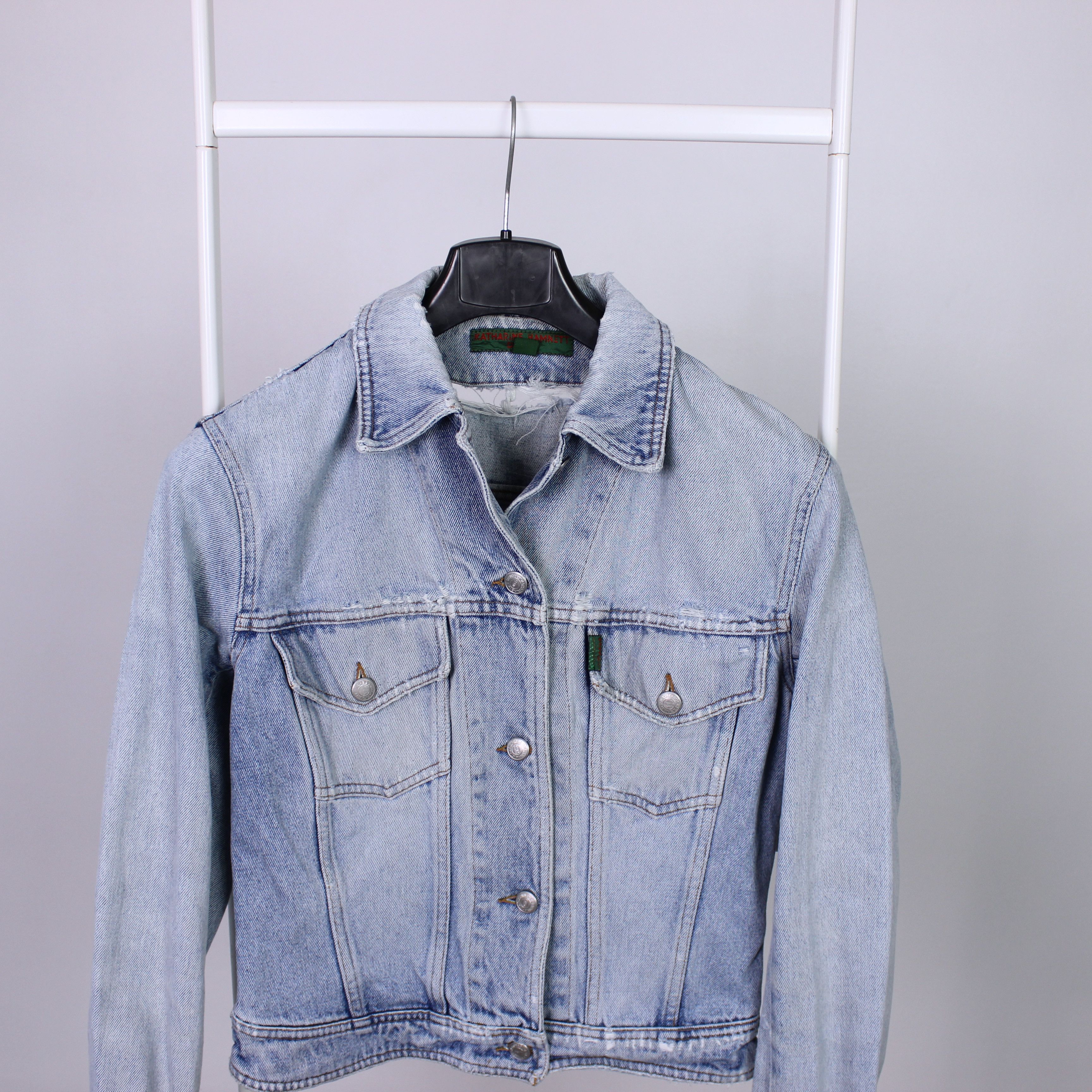 Katharine Hamnett London Katharine Hamnett London denim jacket women XS S blue Size S / US 4 / IT 40 - 10 Thumbnail