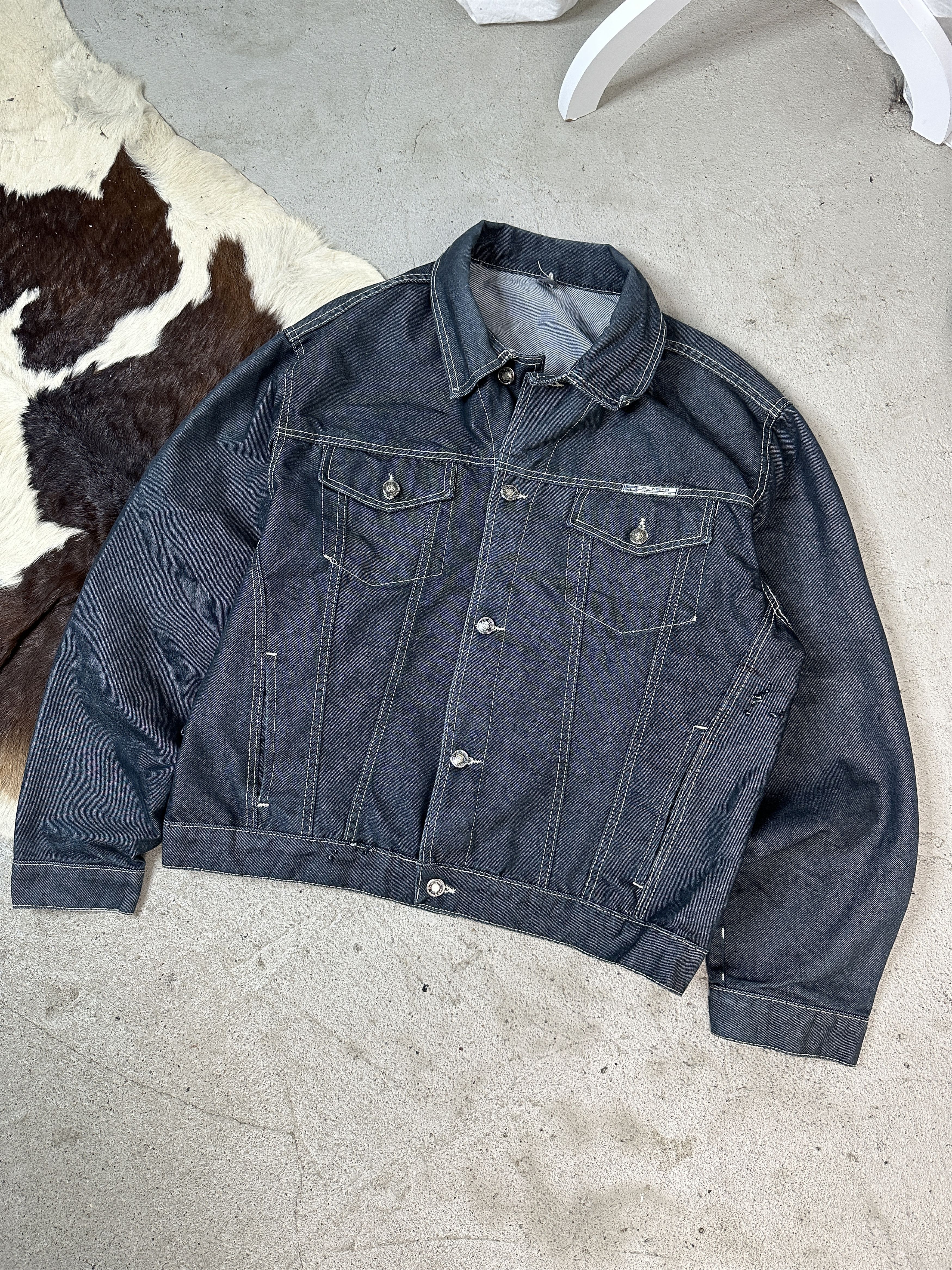 Vintage × Wu-Tang Clan Vintage Wu-Tang Clan Hip-Hop Denim Jacket Size US XL / EU 56 / 4 - 1 Thumbnail
