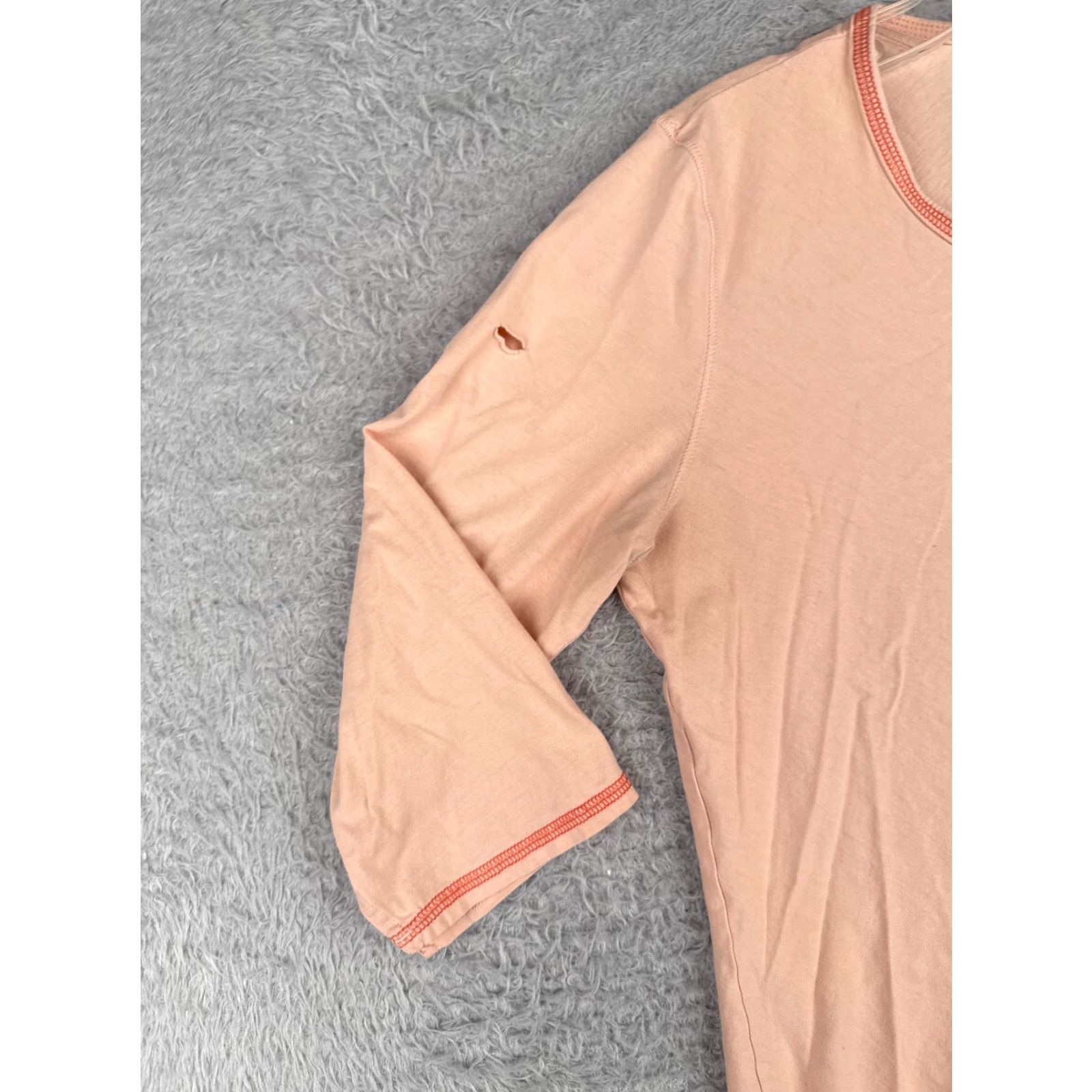 Patagonia Patagonia Shirt Women Medium Pink 3/4 Sleeve Crew Neck 100% Cotton Size M / US 6-8 / IT 42-44 - 3 Thumbnail