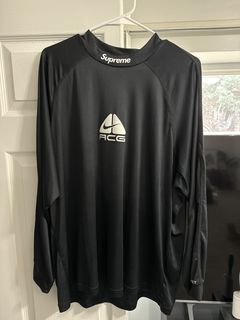 Supreme Nike Acg Jersey Black | Grailed