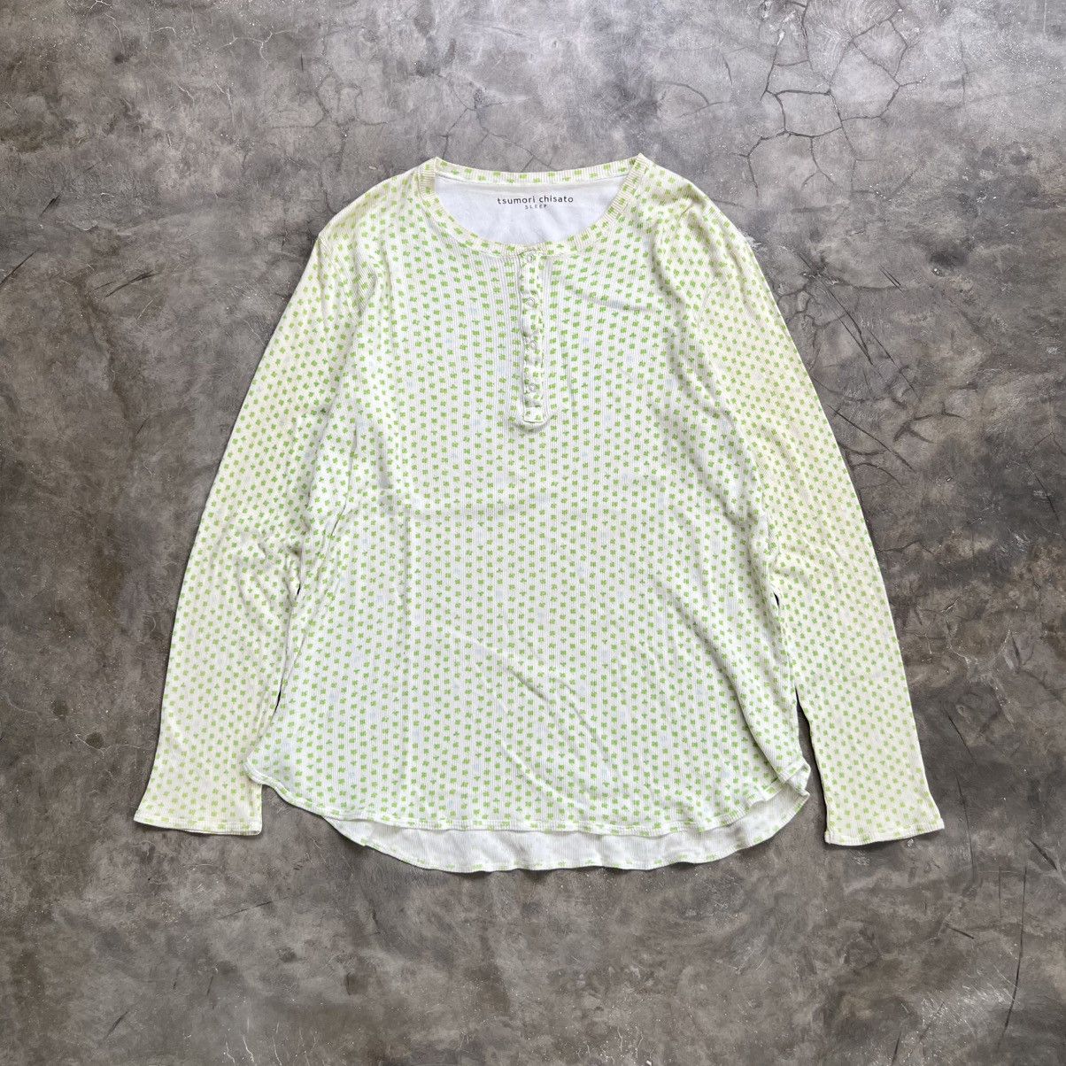 Issey Miyake Vintage Tsumori Chisato Sleep Ribbed Long Sleeve Shirt Size M / US 6-8 / IT 42-44 - 1 Thumbnail