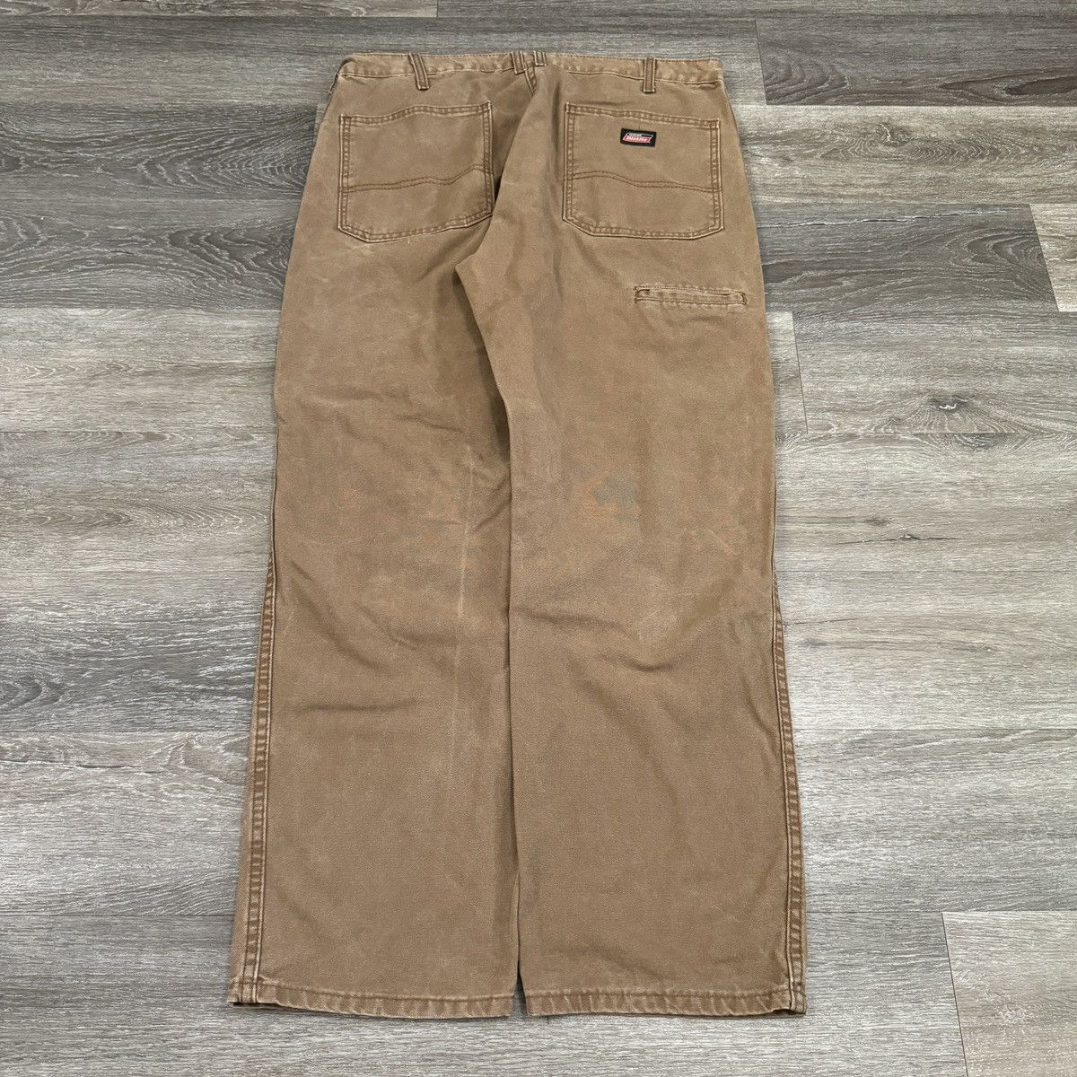 Dickies × StraightFaded × Vintage Essential Vintage y2k Dickies faded brown carpenter pants Size US 36 / EU 52 - 3 Thumbnail