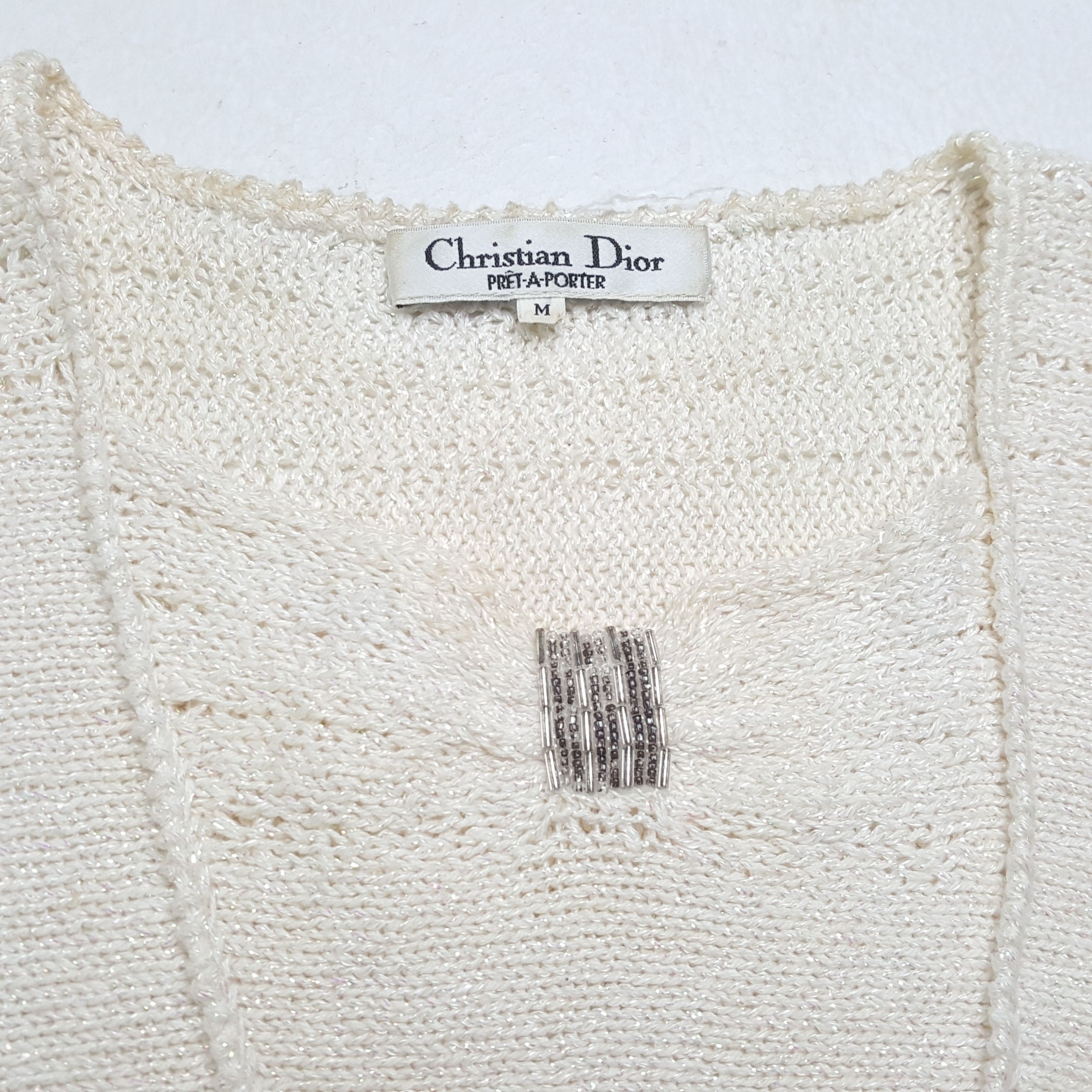 Christian Dior Monsieur × Designer × Vintage CHRISTIAN DIOR Designer Brand Fashion Style Tshirt Size S / US 4 / IT 40 - 7 Thumbnail
