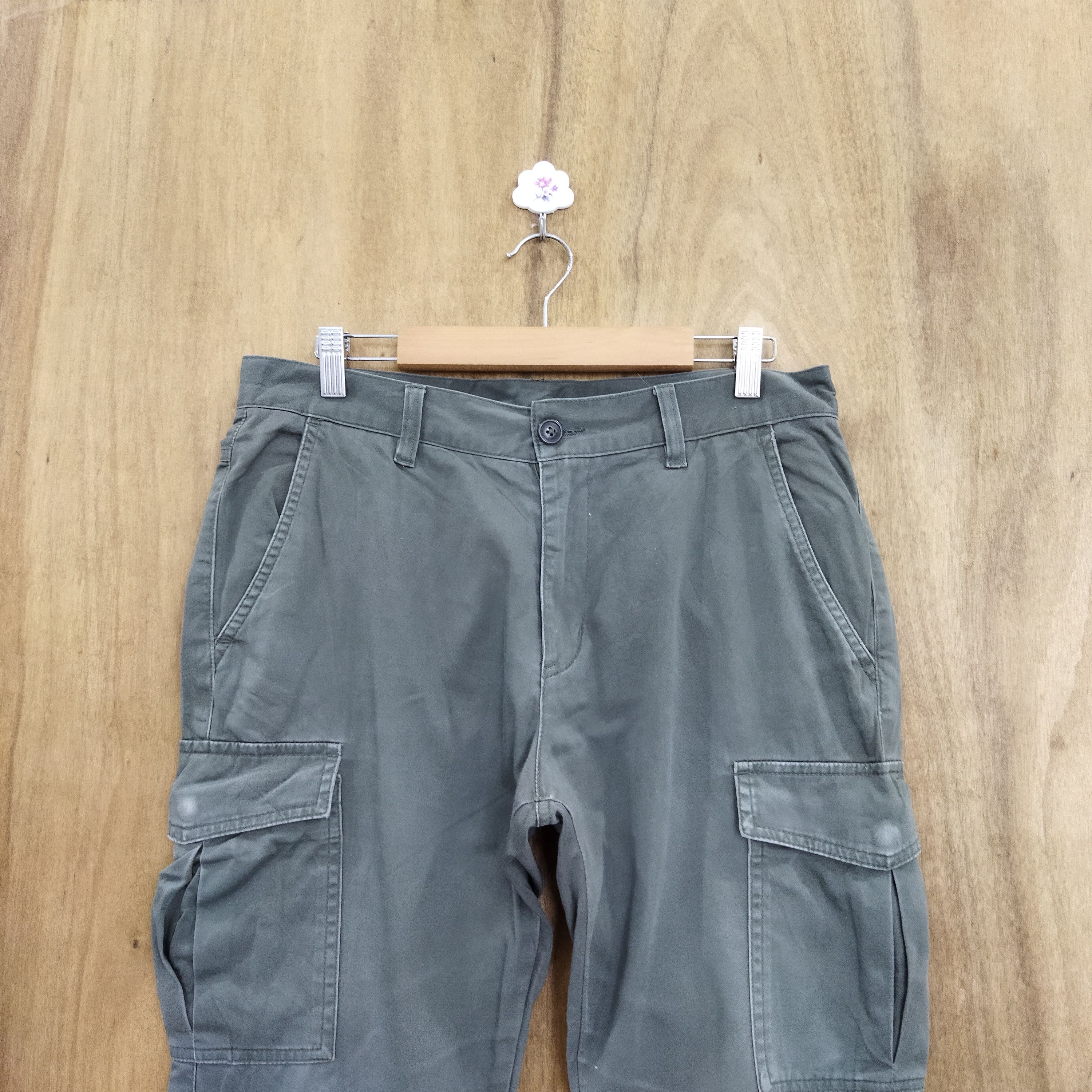 Japanese Brand JAPANESE BRAND GREEN CARGO PANTS Size US 31 - 2 Thumbnail