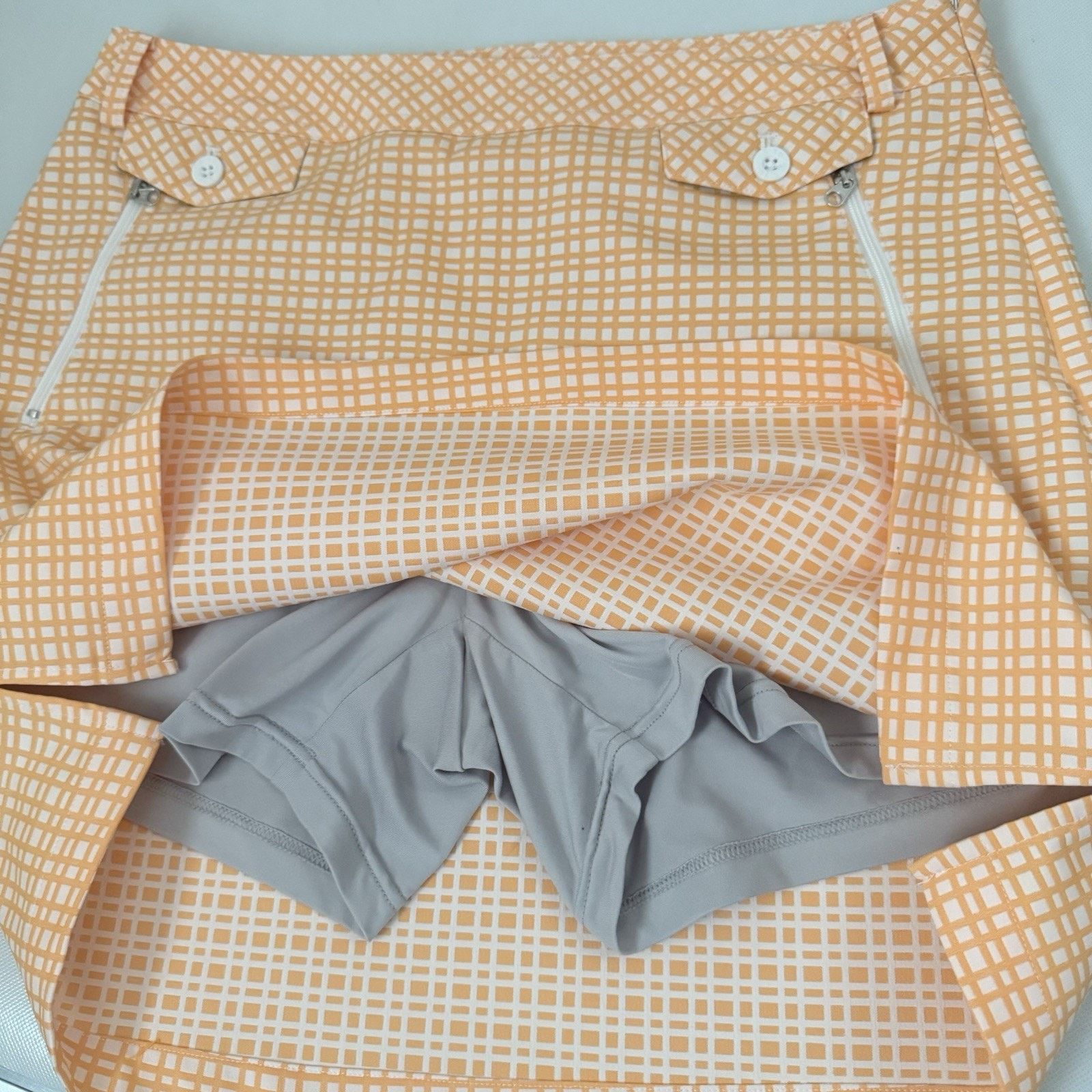 Other N'Vo By Lanctot Skort Plaid Golf Pickleball Tennis Sporty Size 30" / US 8 / IT 44 - 5 Thumbnail