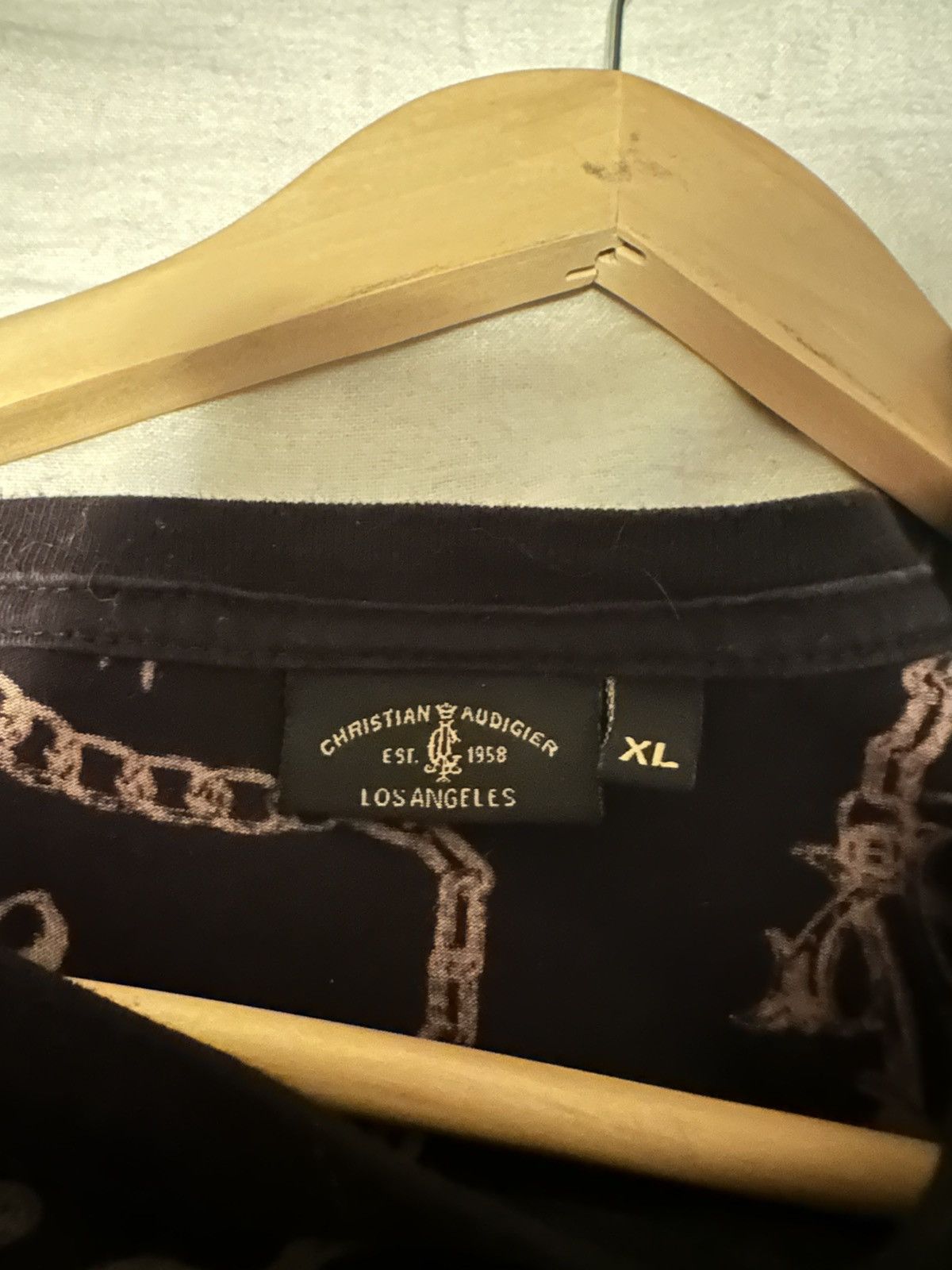 Christian Audigier BLACK T SHIRT Size US XL / EU 56 / 4 - 4 Thumbnail