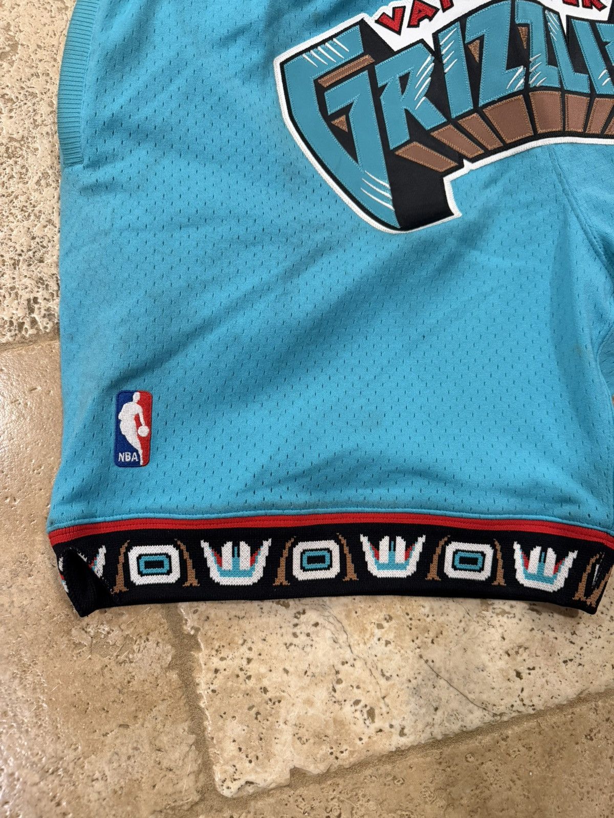 Just Don × Mitchell & Ness × Rsvp Gallery Just Don x Mitchell & Ness NBA Vancover Grizzlies Shorts Size US 34 / EU 50 - 2 Thumbnail