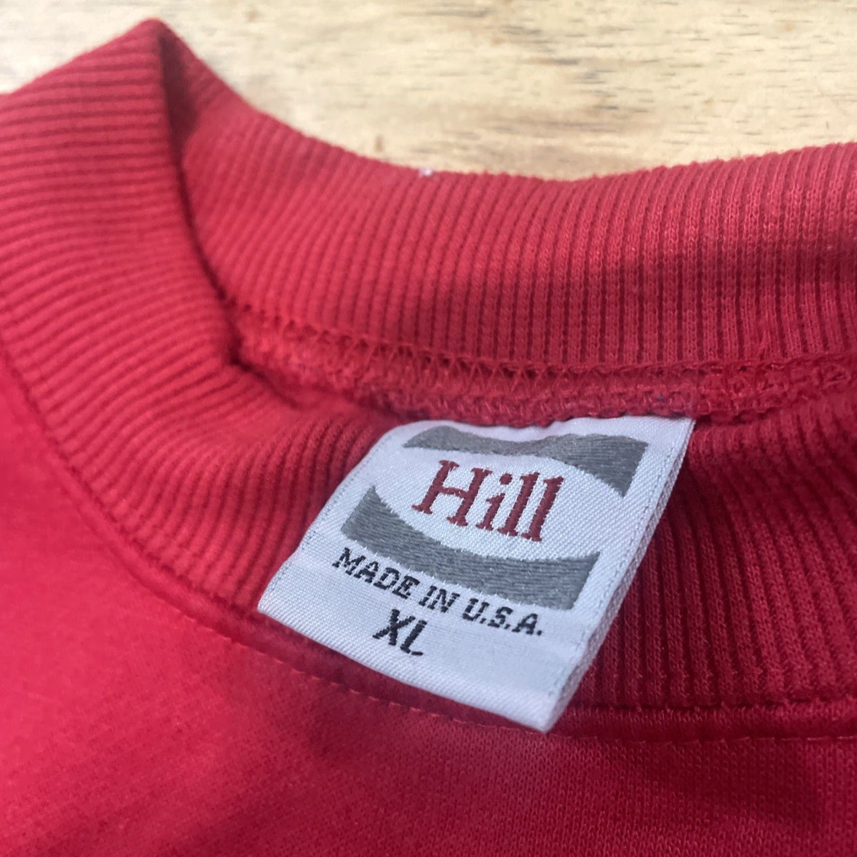 Vintage VINTAGE HILL Sweater Men XL Red Classic 90s 80s Retro Made USA Christmas Pullover Knit Crew Neck Size US XL / EU 56 / 4 - 5 Thumbnail