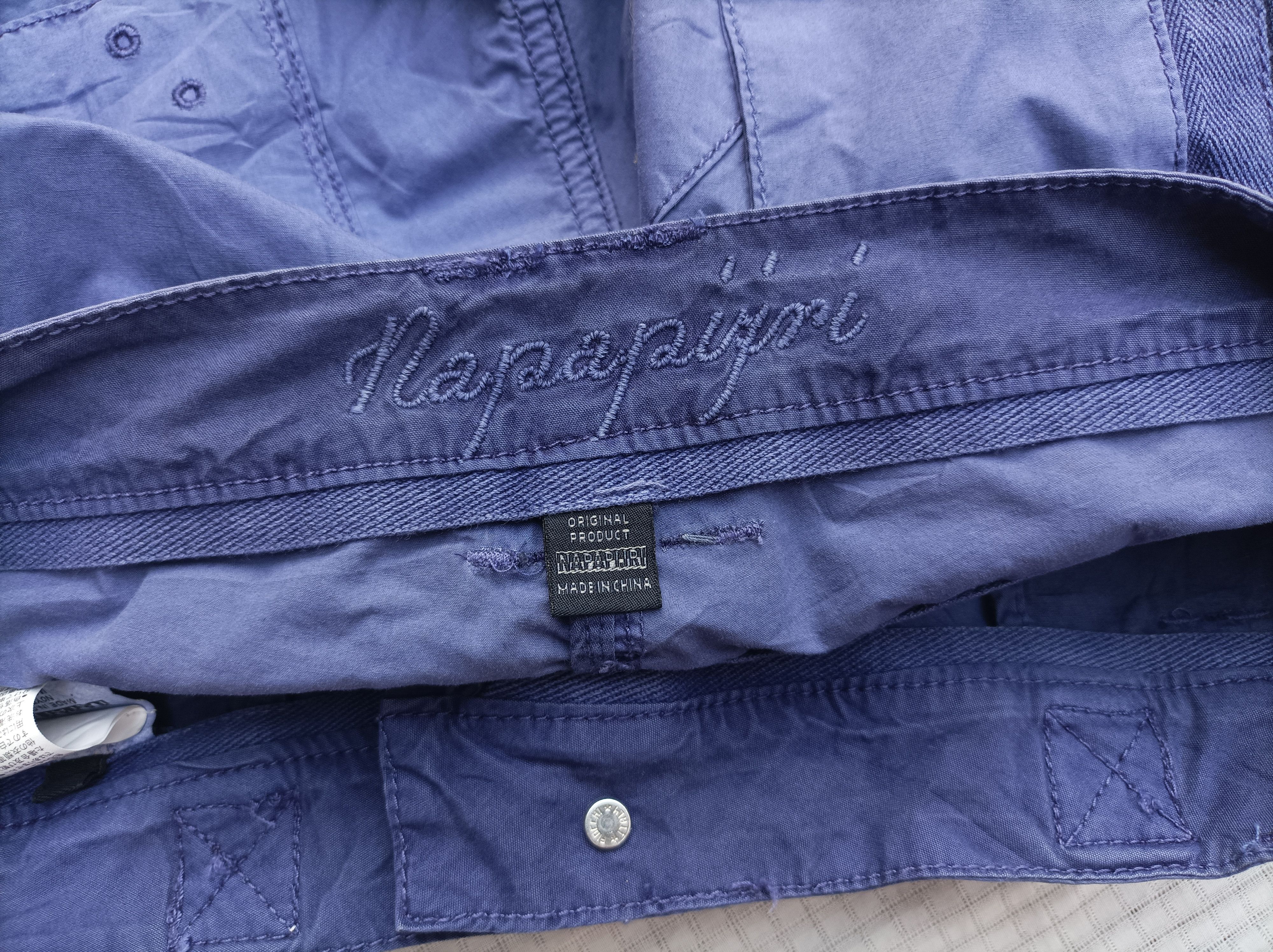 Napapijri (P369) Napapijri Purple Cargo Women Shorts 42 Size 28" / US 6 / IT 42 - 10 Thumbnail