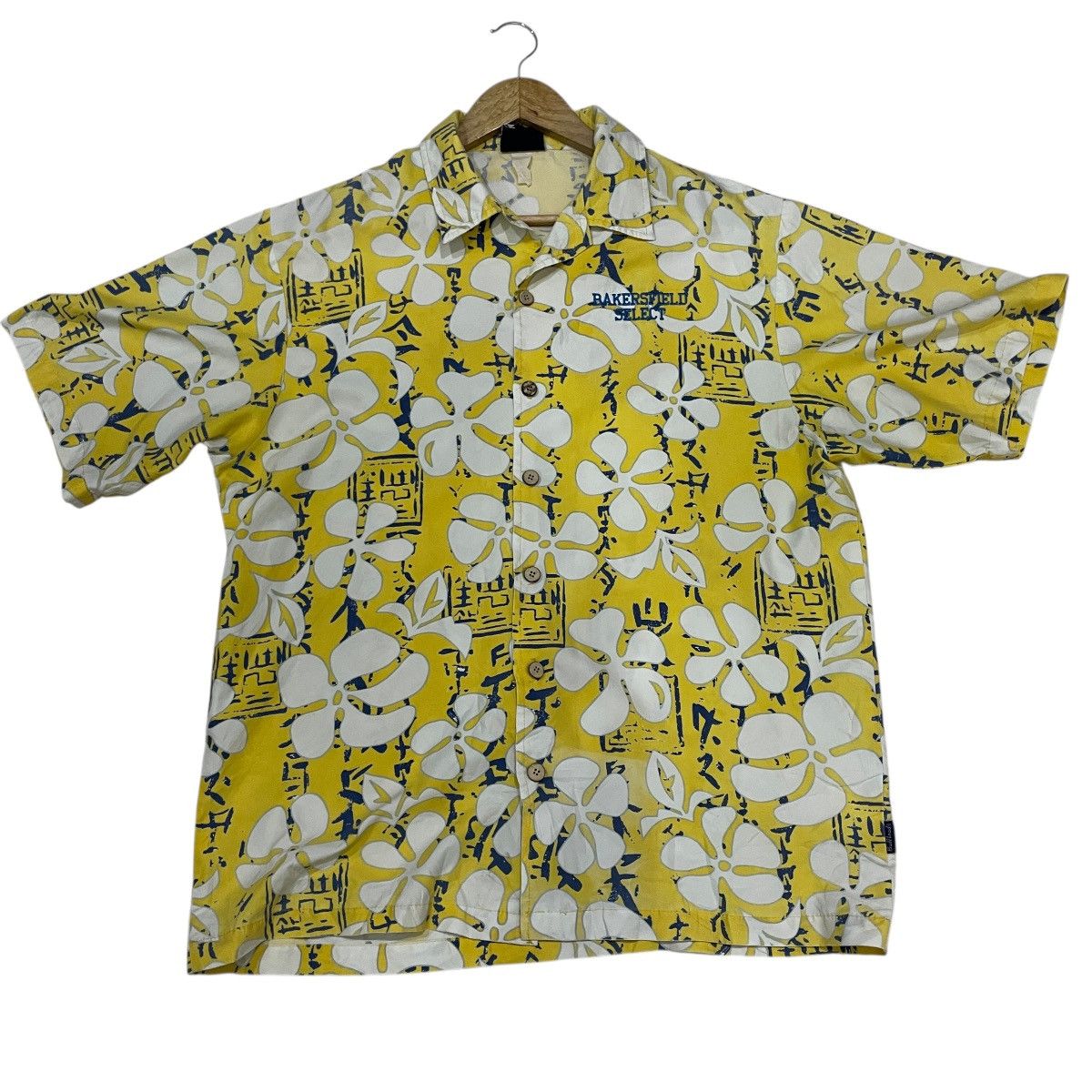 Bullhead Denim Co. Vintage Bullhead Bikerfield Select Hawaian Aloha Shirt Size US L / EU 52-54 / 3 - 1 Thumbnail