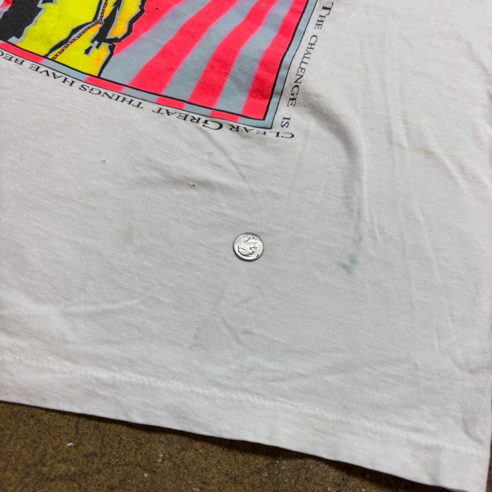 Jansport × Vintage VTG 90s Jansport The Power of Sports Rock Climbing Shirt M Size US M / EU 48-50 / 2 - 9 Thumbnail