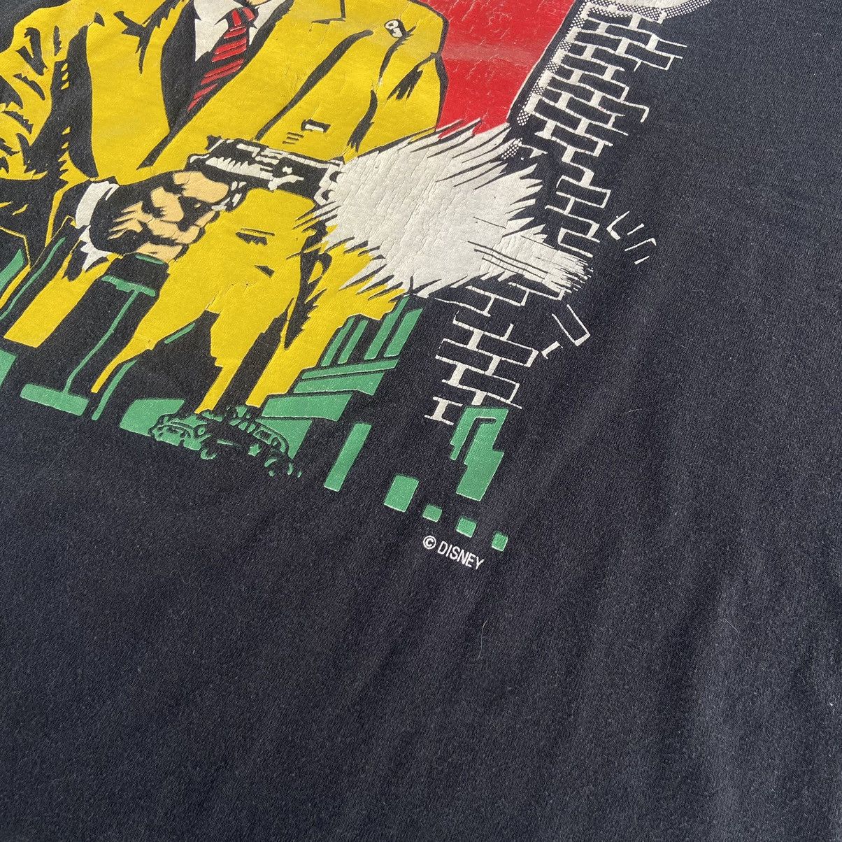 Disney × Vintage Vintage Dick Tracy “I Call The Shots” Tshirt Size US XL / EU 56 / 4 - 3 Thumbnail