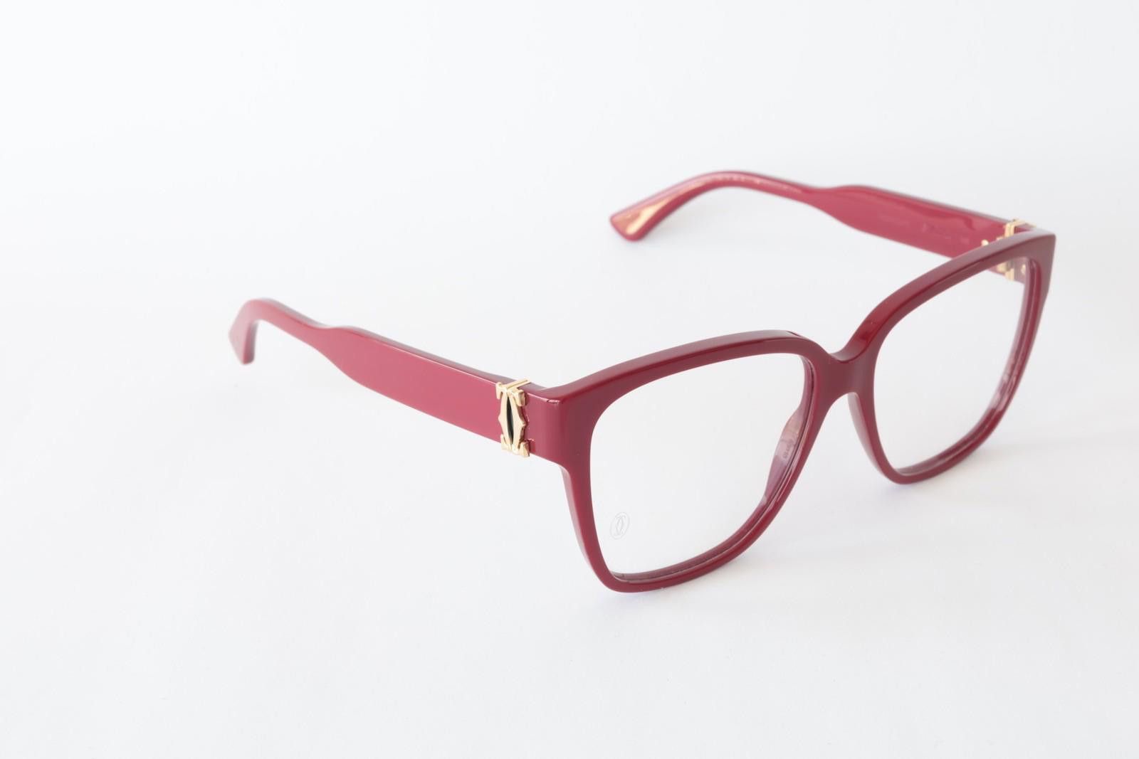 Cartier New Cartier eyewear optical eyeglasses CT0451O 004 red Size ONE SIZE - 8 Thumbnail