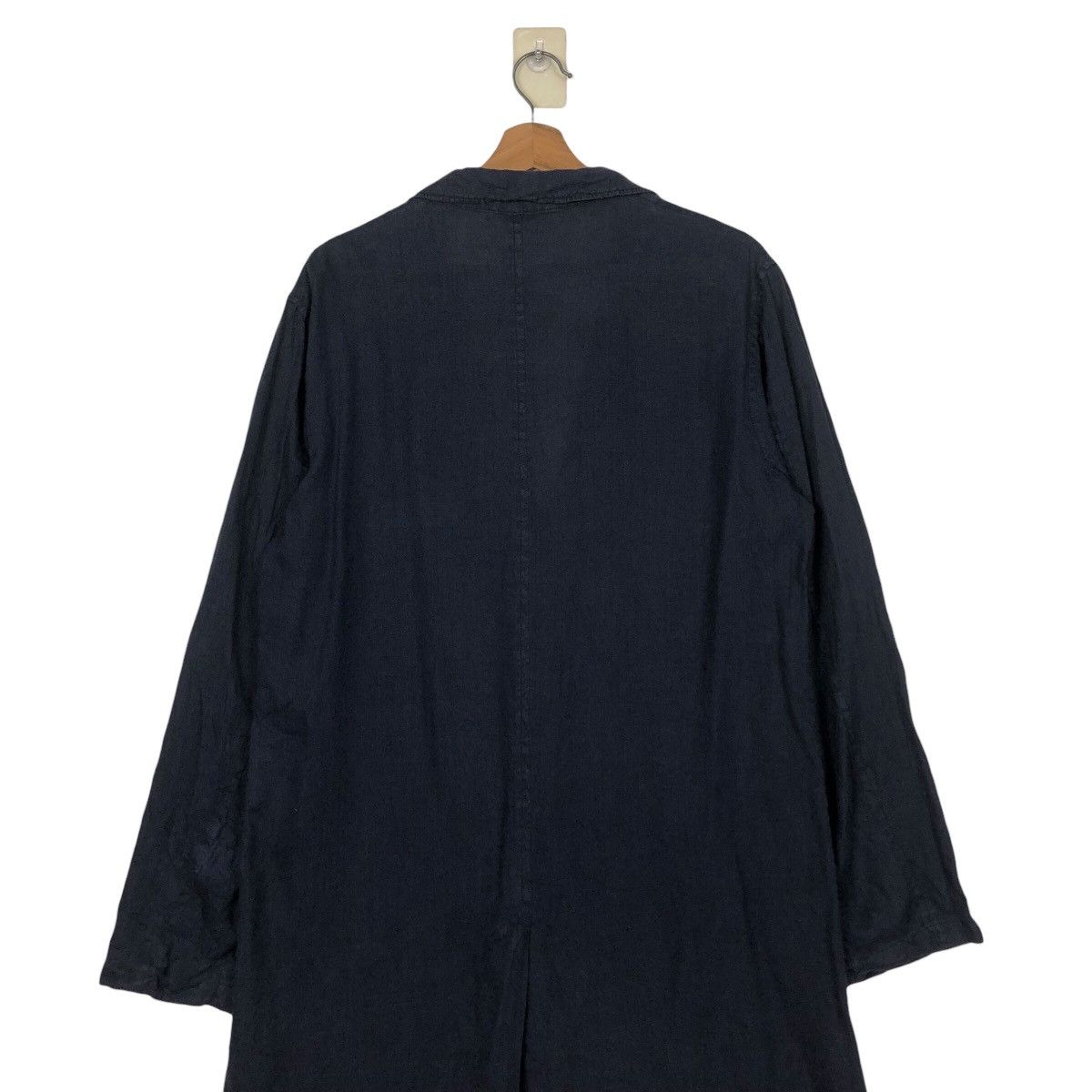 Beams Plus 📌Rich Blue Vintage Long Jacket Beams Plus Issey Miyake Size US M / EU 48-50 / 2 - 10 Thumbnail