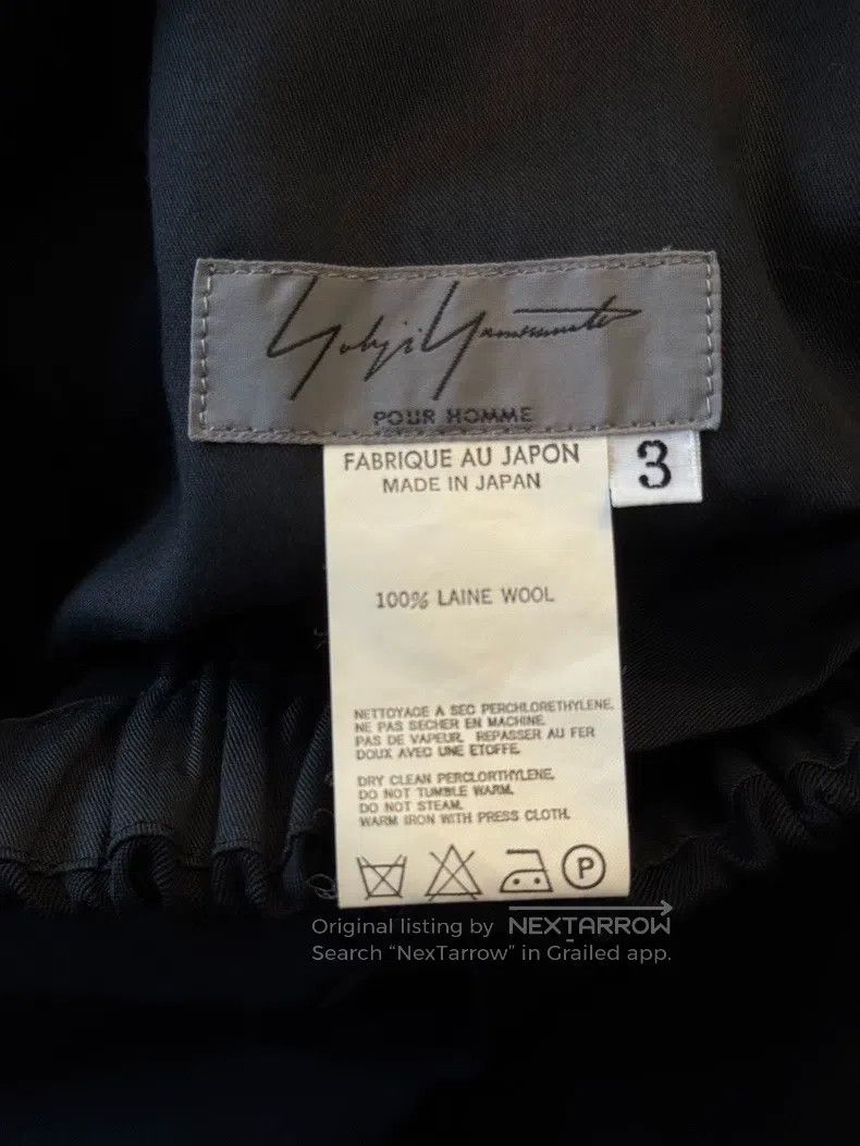 Yohji Yamamoto Yohji Yamamoto size 3 00 SS bad period pants Size US 30 / EU 46 - 4 Thumbnail