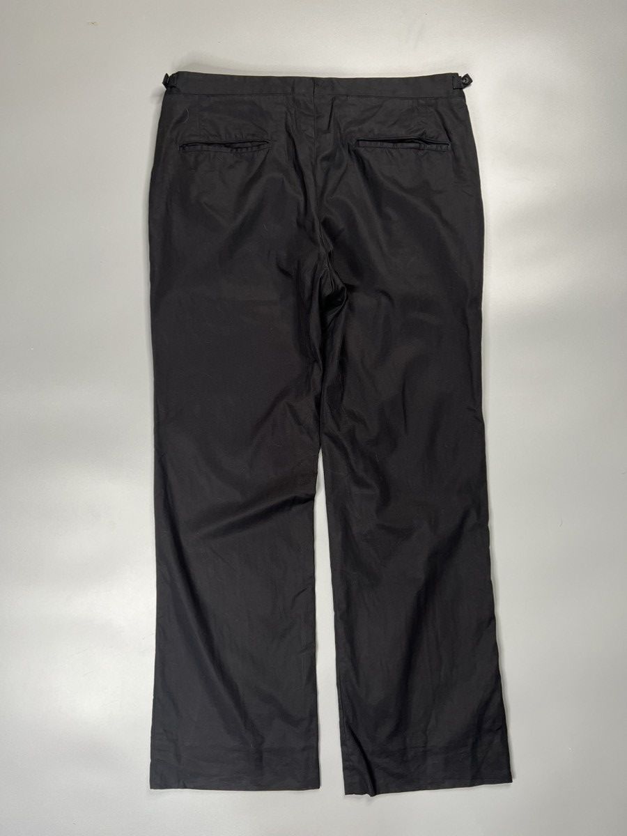 Louis Vuitton Grail Louis Vuitton Matte Black LV Logo waist buckle Trouser Size US 34 / EU 50 - 2 Thumbnail