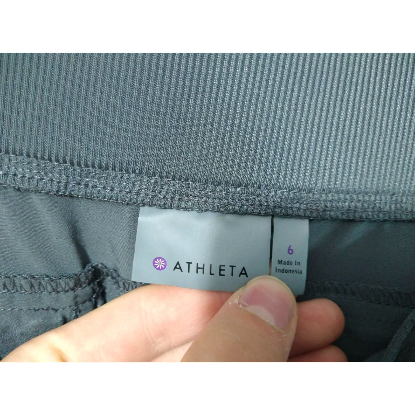 Athleta Athleta Pants Womens 6 Gray Midtown Ankle Trouser Pull On Drawstring Stretch Womens Size 28" / US 6 / IT 42 - 7 Thumbnail