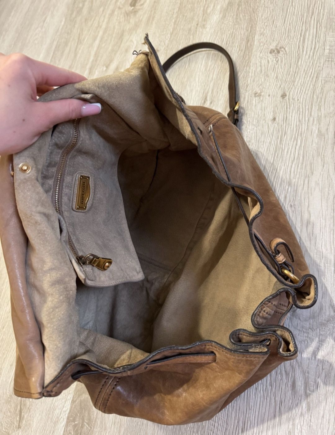 Miu Miu Miu Miu Vintage Leather Bag Size ONE SIZE - 4 Thumbnail
