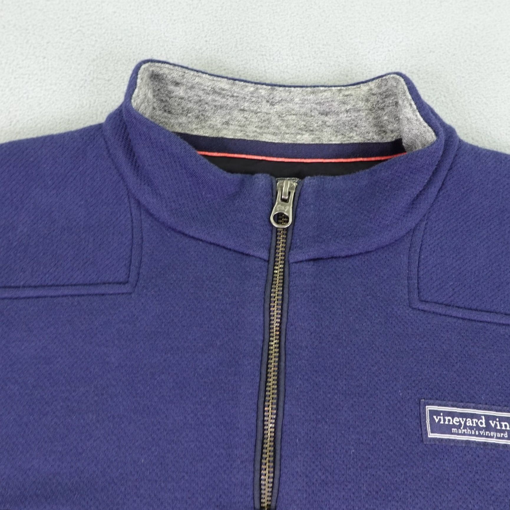 Vineyard Vines Vineyard Vines Sweater Mens Medium Blue Quarter Zip Pullover Soft Knit Marthas Size US M / EU 48-50 / 2 - 2 Thumbnail