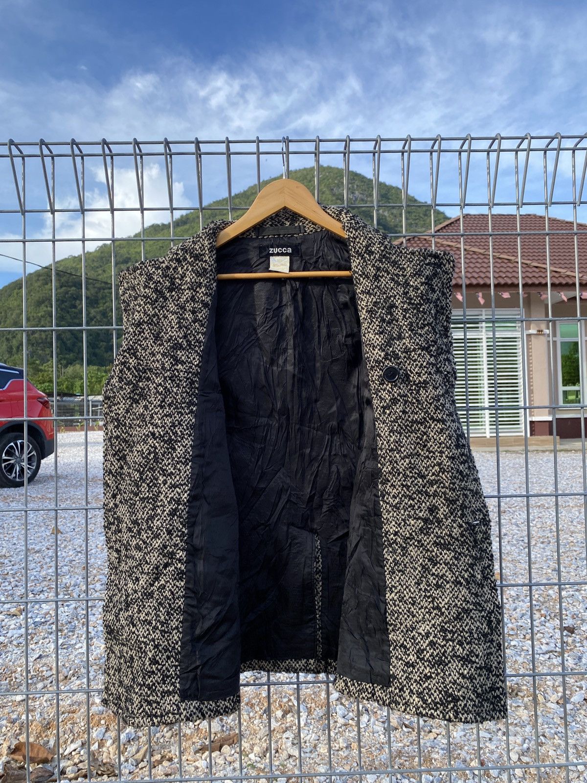 CABANE de ZUCCa × Issey Miyake × Zucca ♨️ Rare♨️ Zucca Wool Jacket Size US L / EU 52-54 / 3 - 5 Thumbnail
