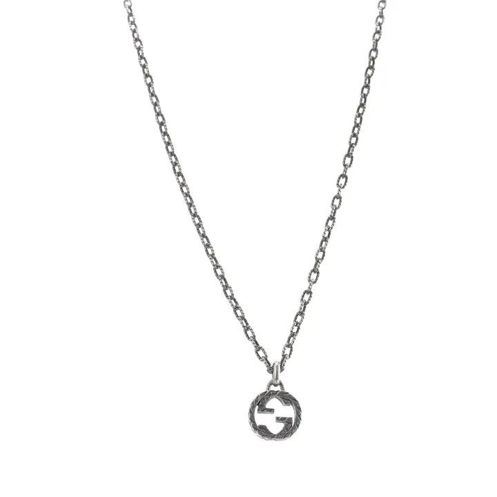 Gucci Gucci Classic Double G Silver Necklace Size ONE SIZE - 1 Thumbnail