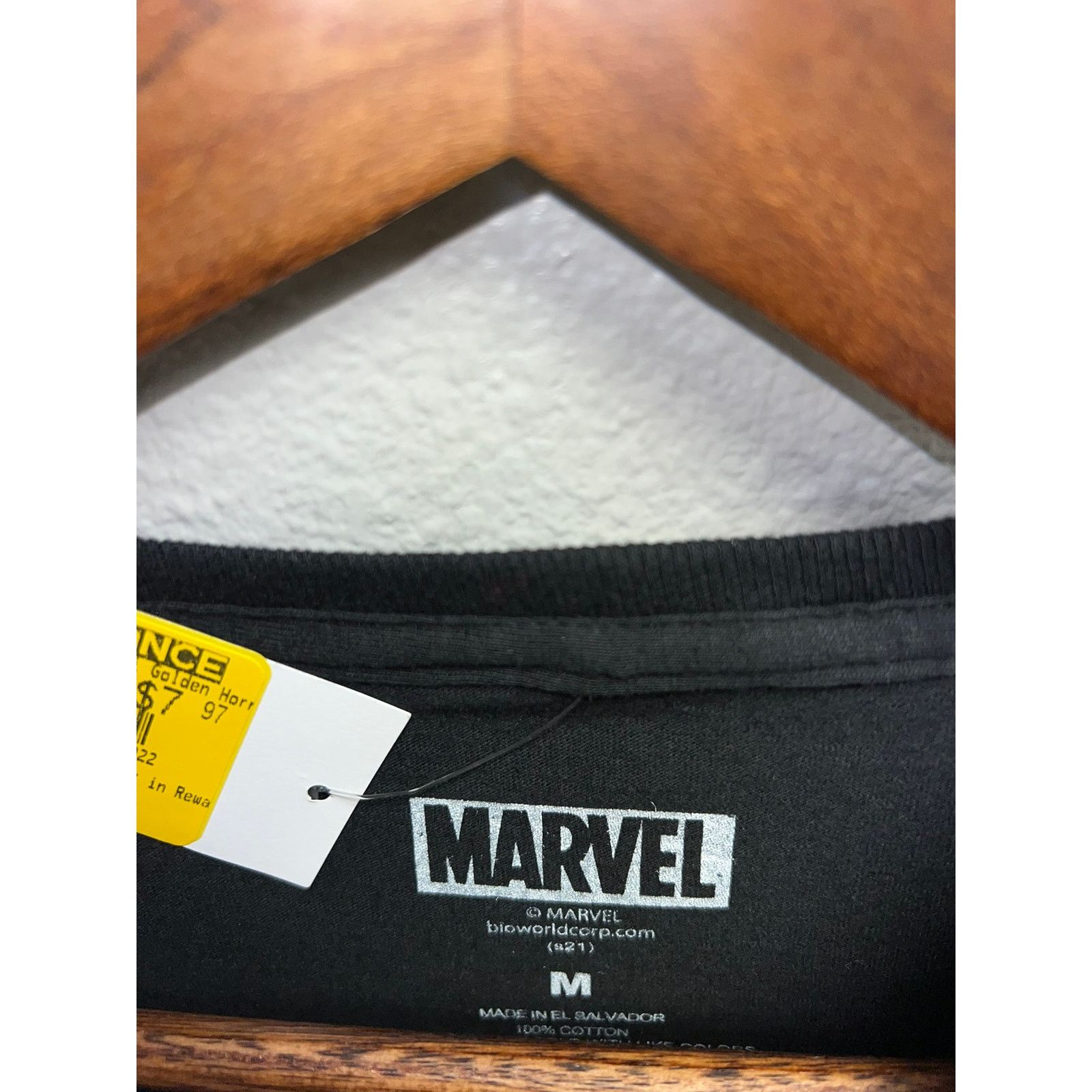 Marvel Comics Marvel Loki Shirt Super Hero Black Gold Tee Shirt Medium M Size US M / EU 48-50 / 2 - 4 Thumbnail